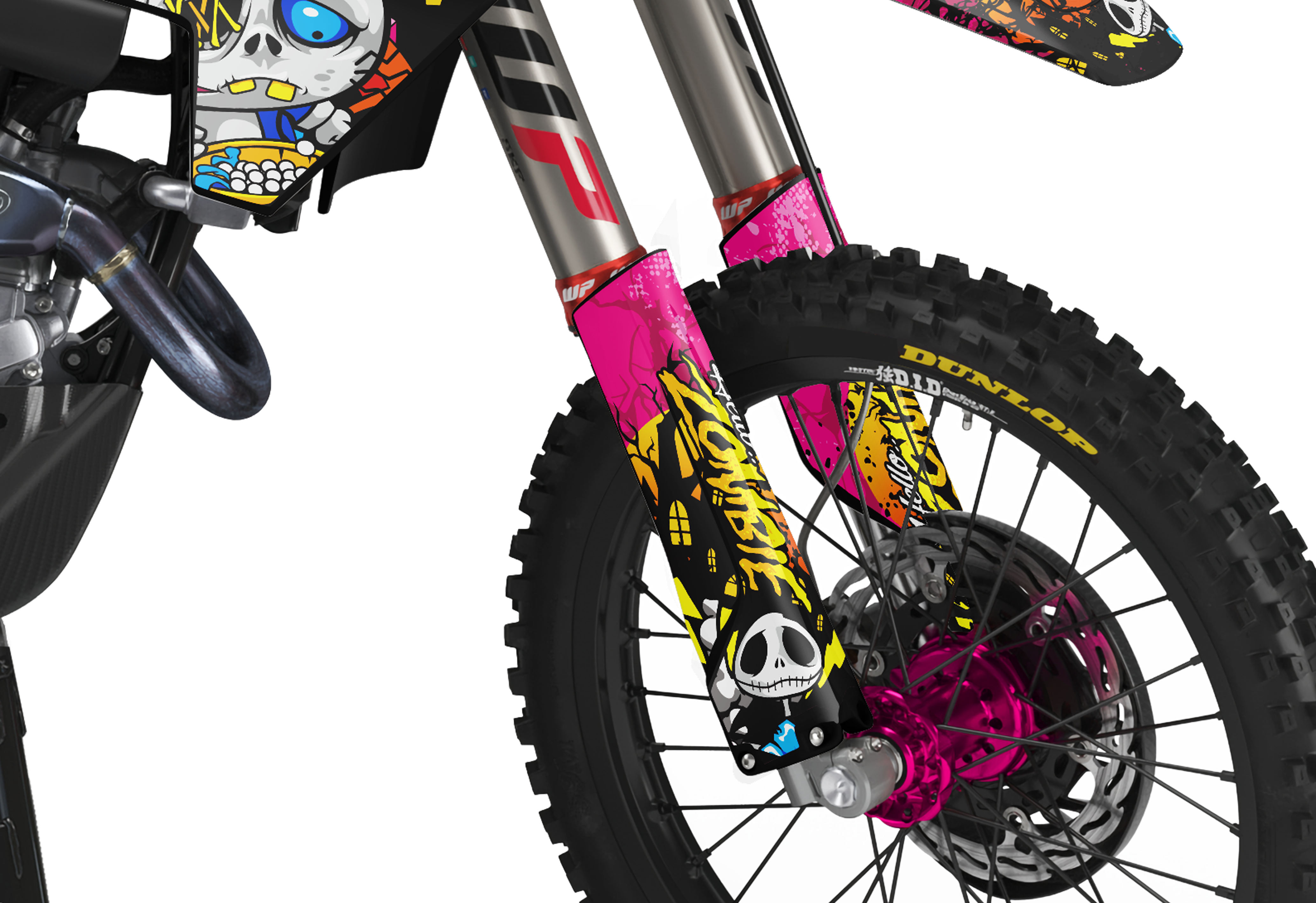Husqvarna Zombie Graphics Kit - Hello Kitty