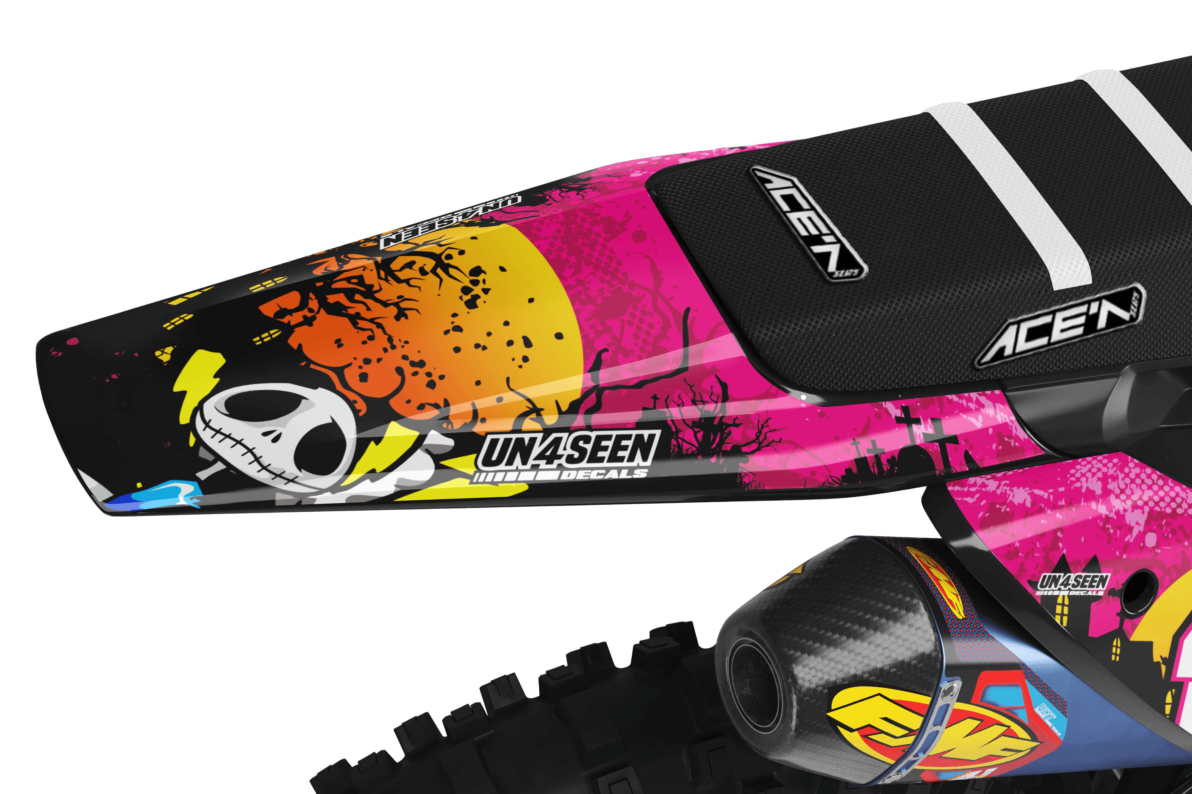Husqvarna Zombie Graphics Kit - Hello Kitty