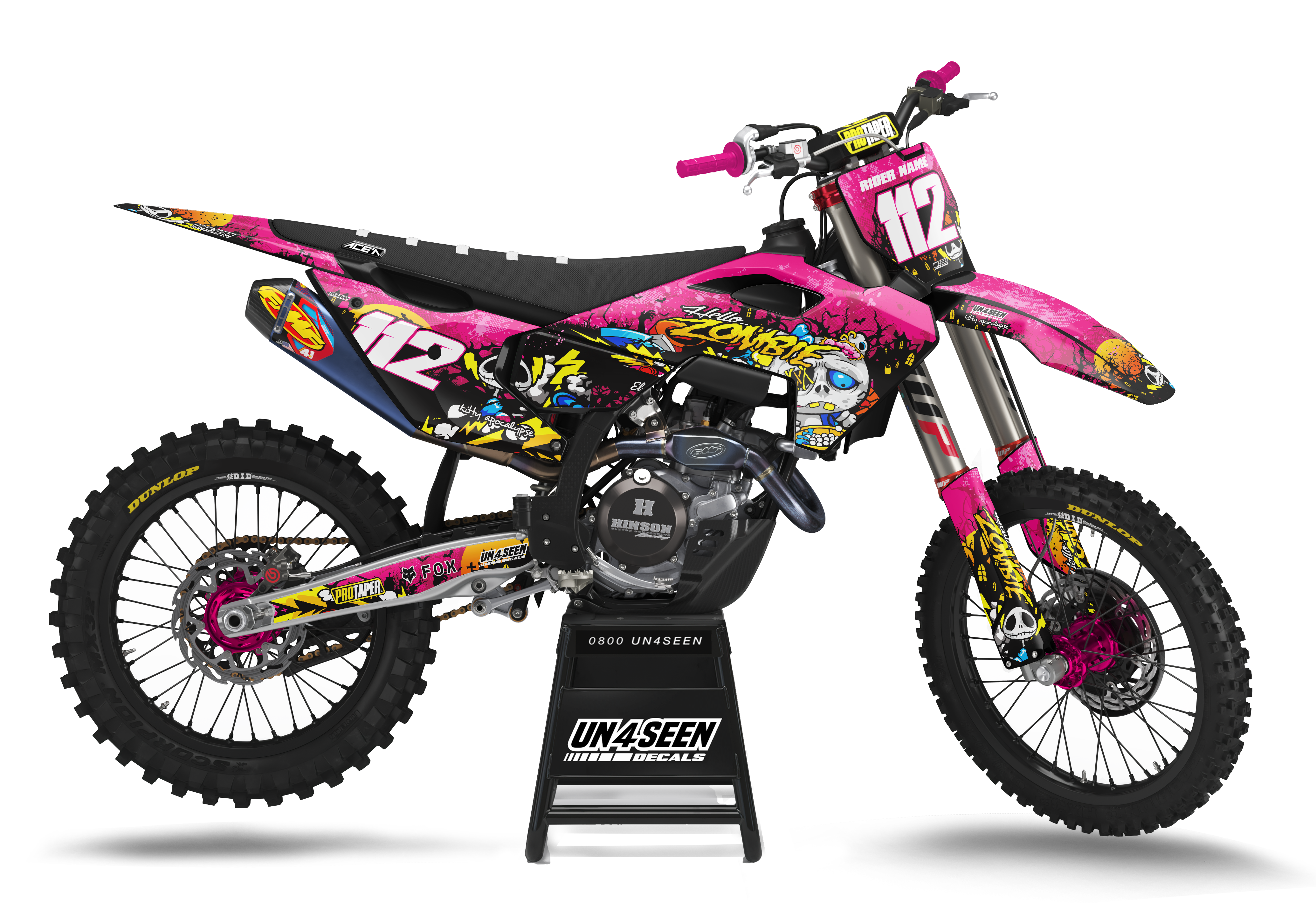 Husqvarna Zombie Graphics Kit - Hello Kitty