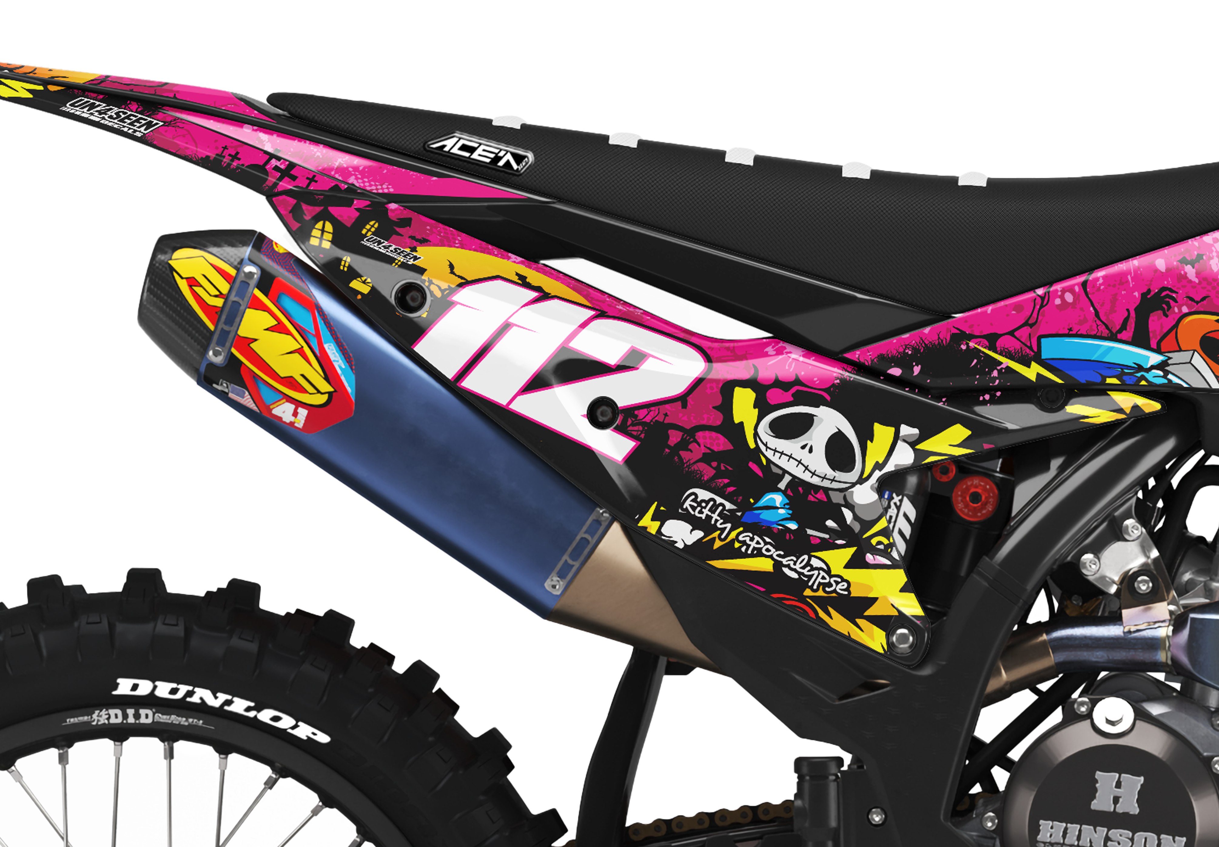 KTM Zombie Graphics Kit - Hello Kitty
