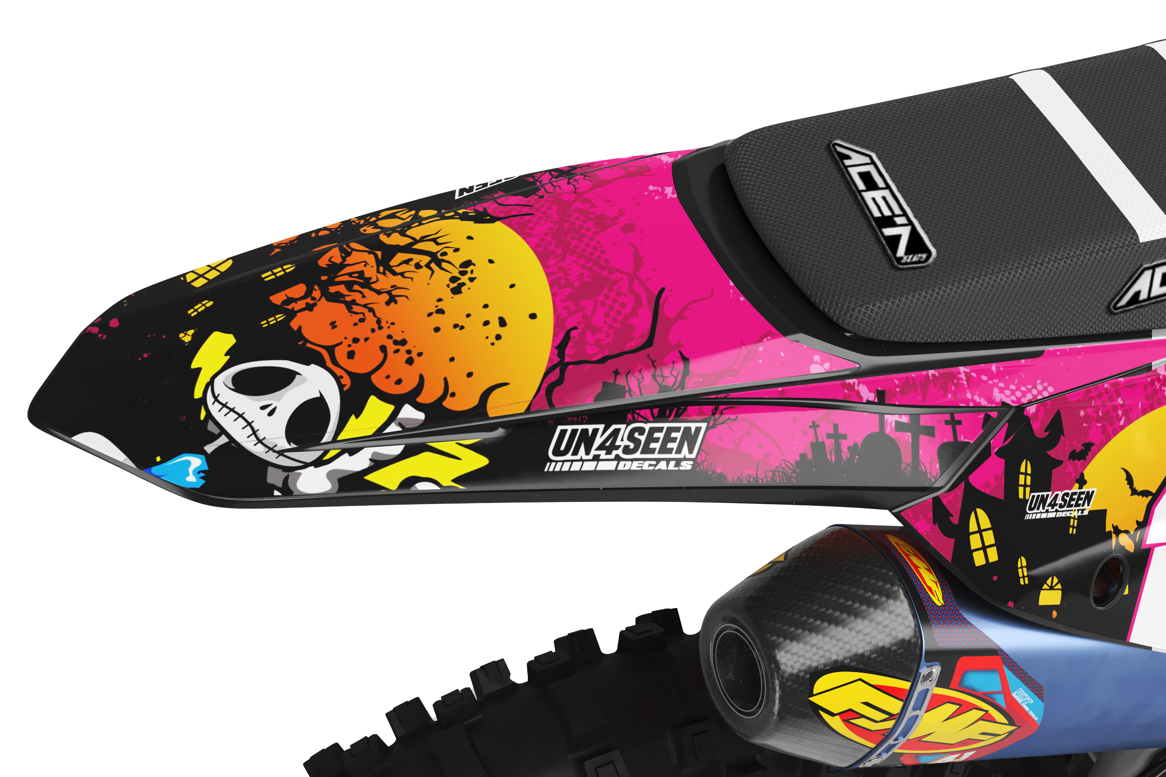 KTM Zombie Graphics Kit - Hello Kitty