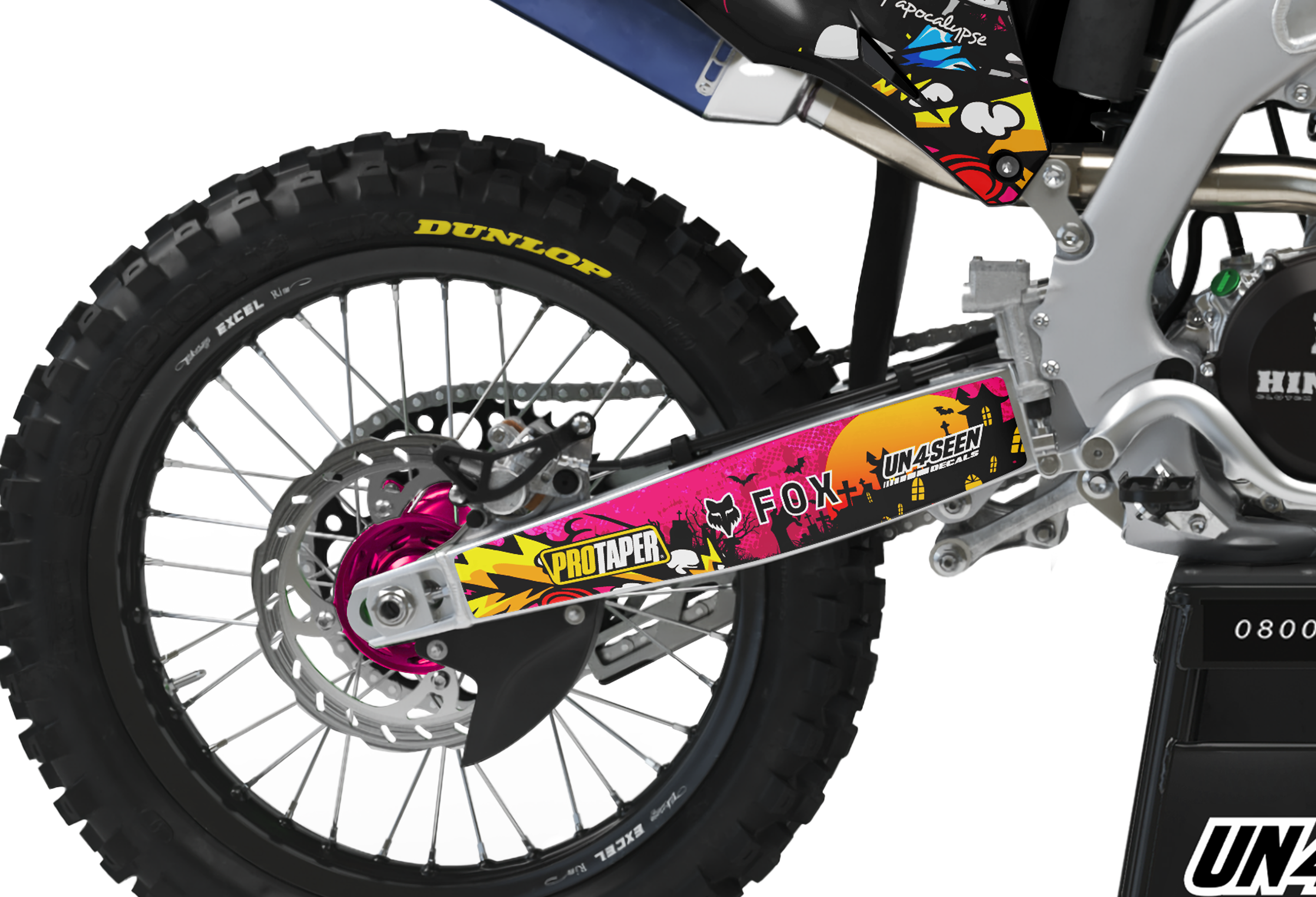 Kawasaki Zombie Graphics Kit - Hello Kitty