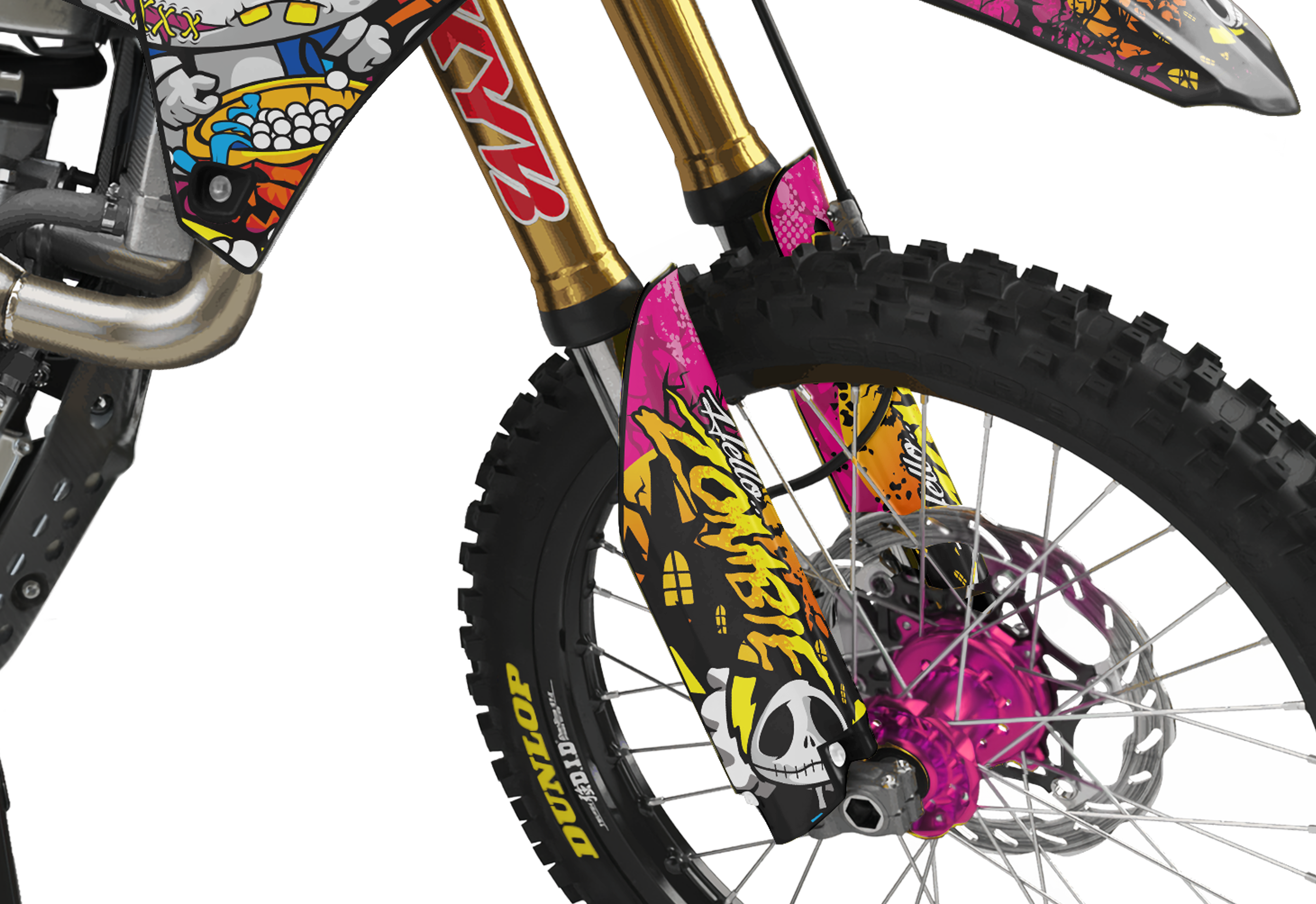 Suzuki Zombie Graphics Kit - Hello Kitty