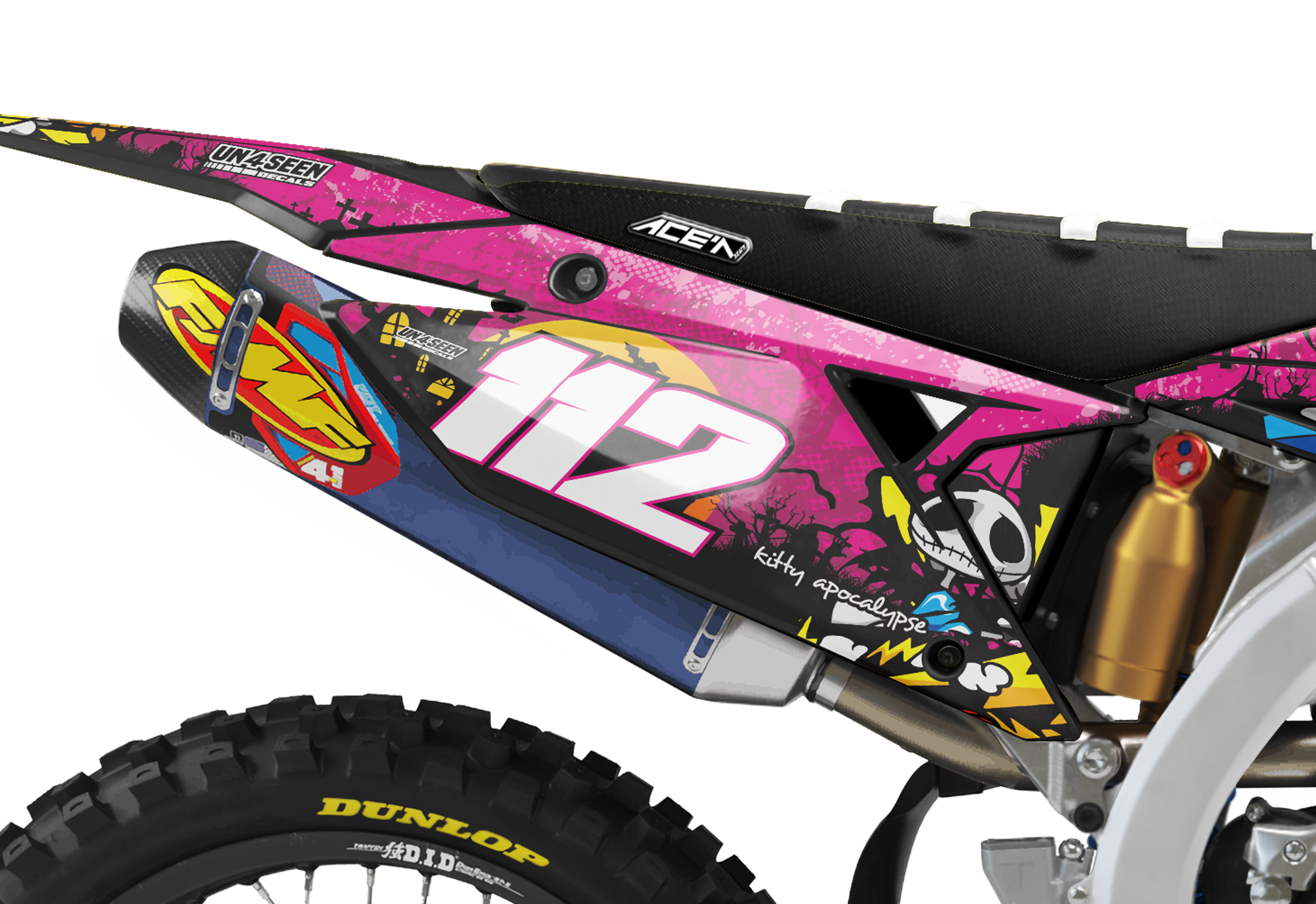 Suzuki Zombie Graphics Kit - Hello Kitty