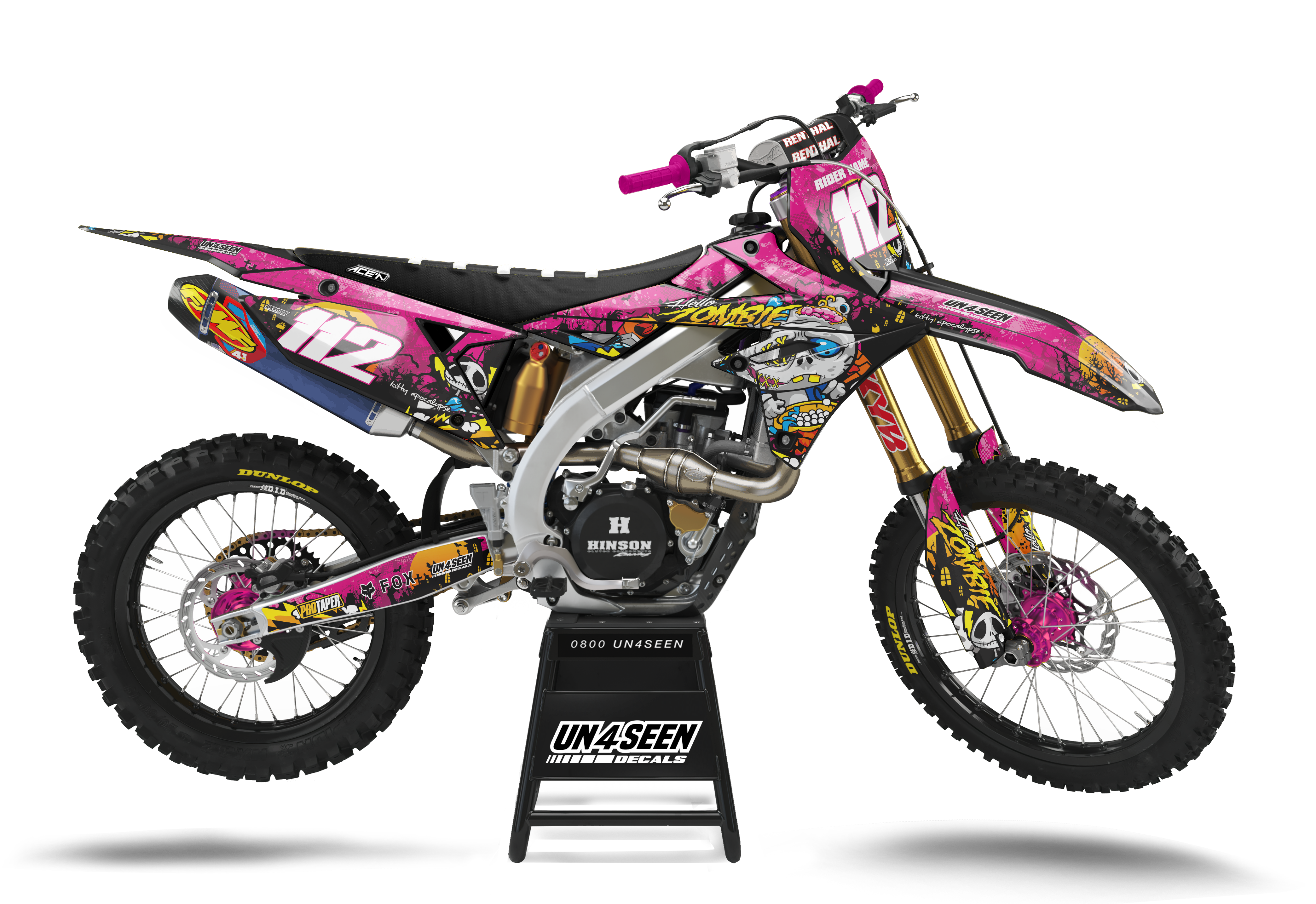 Suzuki Zombie Graphics Kit - Hello Kitty