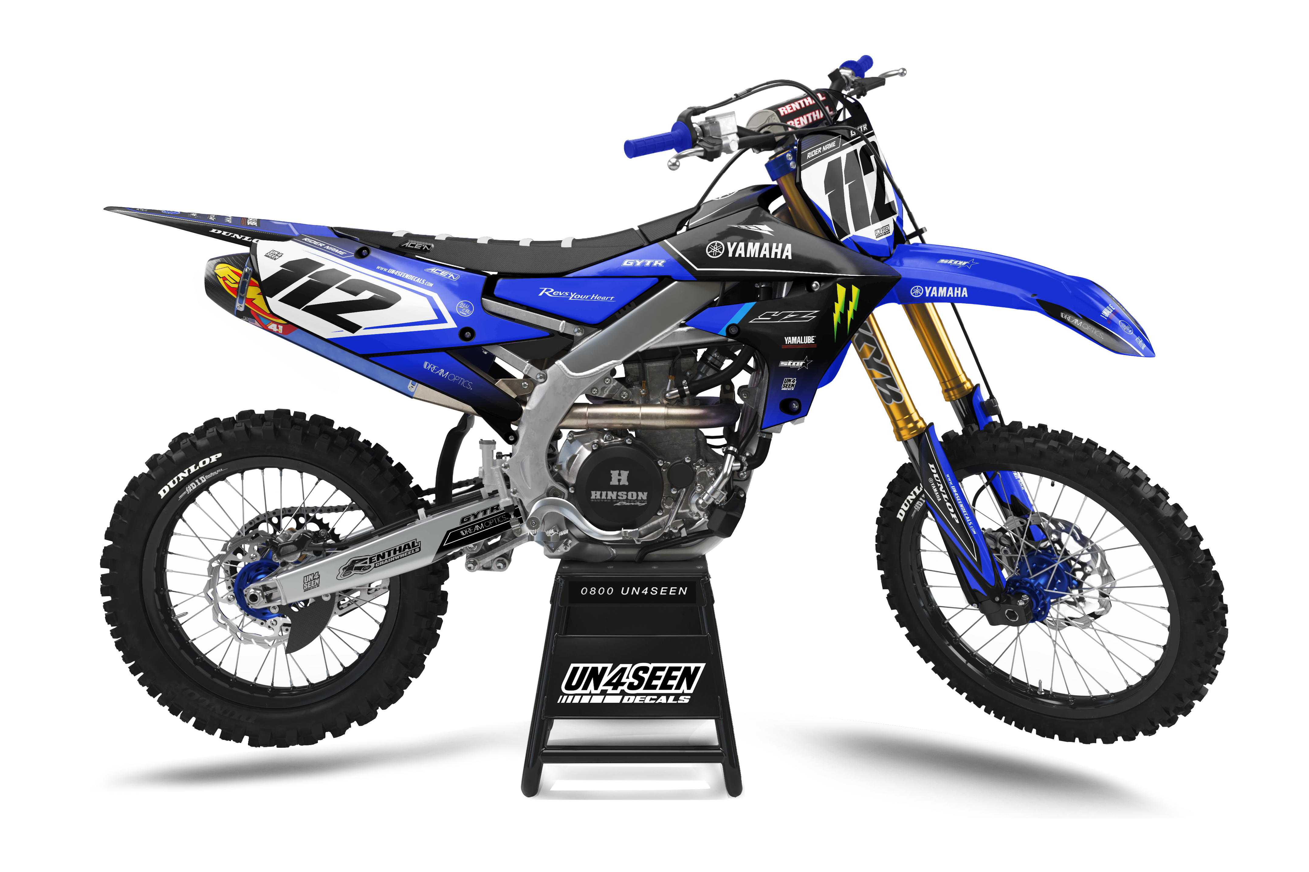 Yamaha Graphics Kit - Now Blue