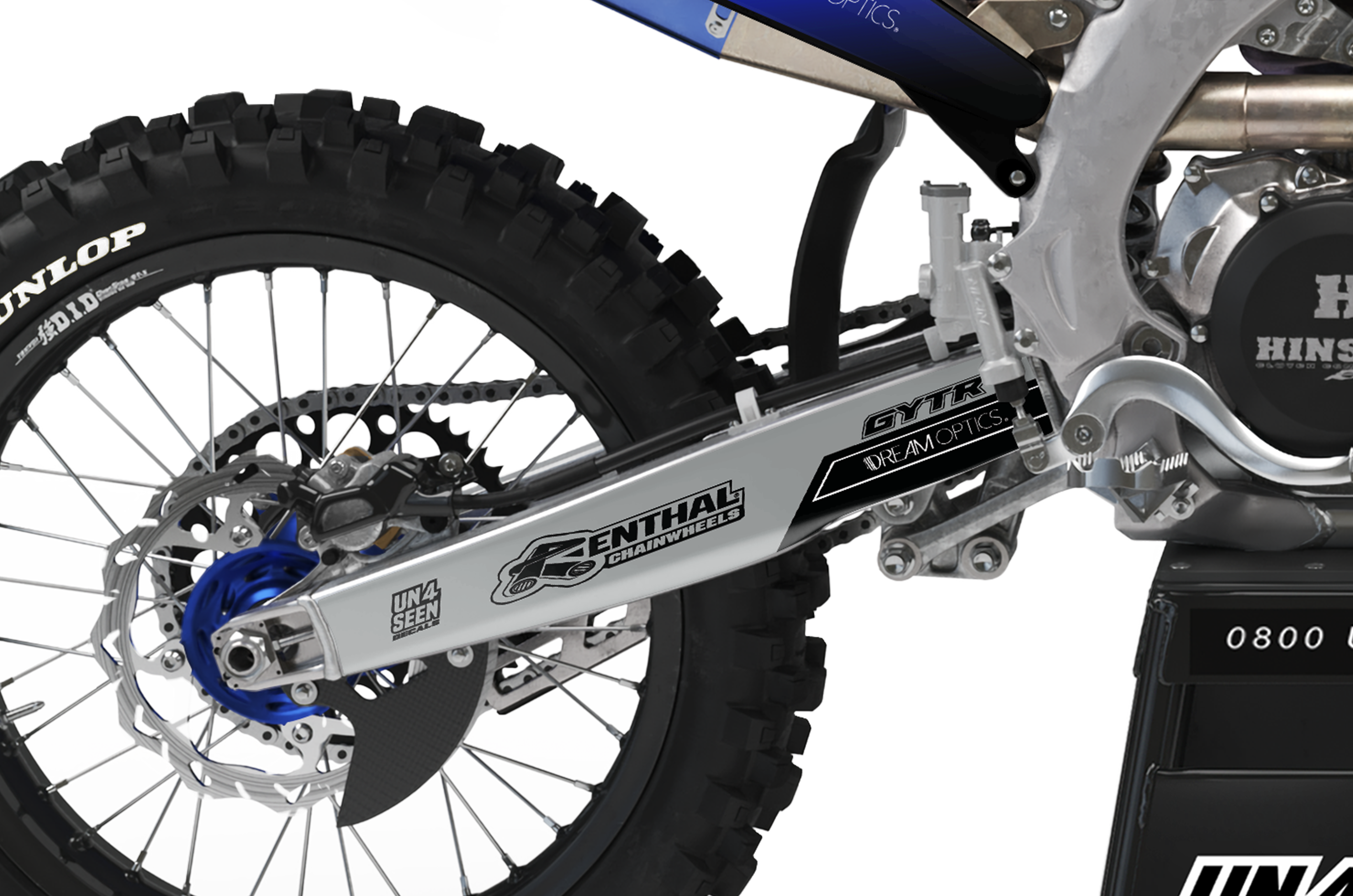 Yamaha Graphics Kit - Now Blue
