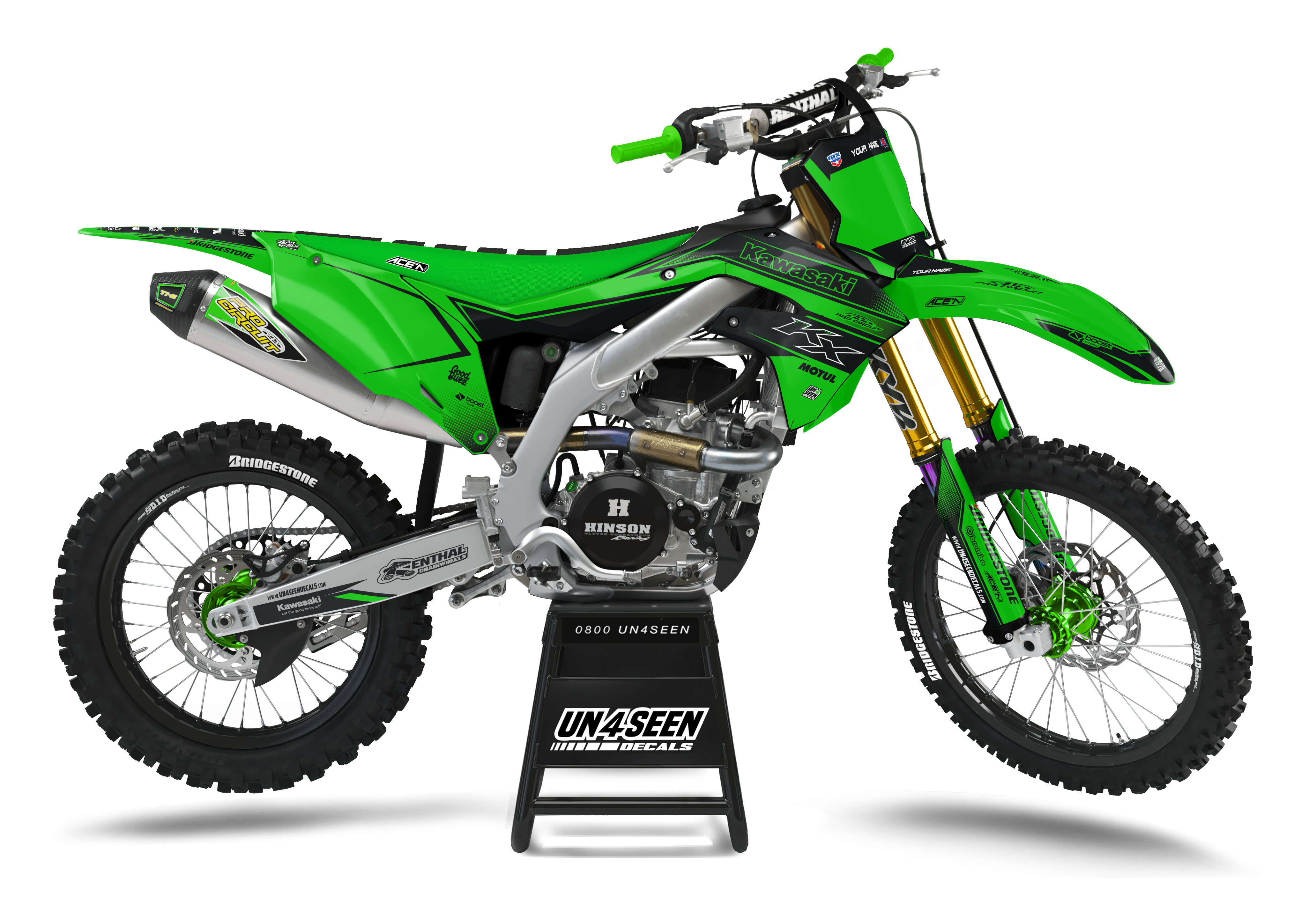 Kawasaki Graphics Kit - Blend
