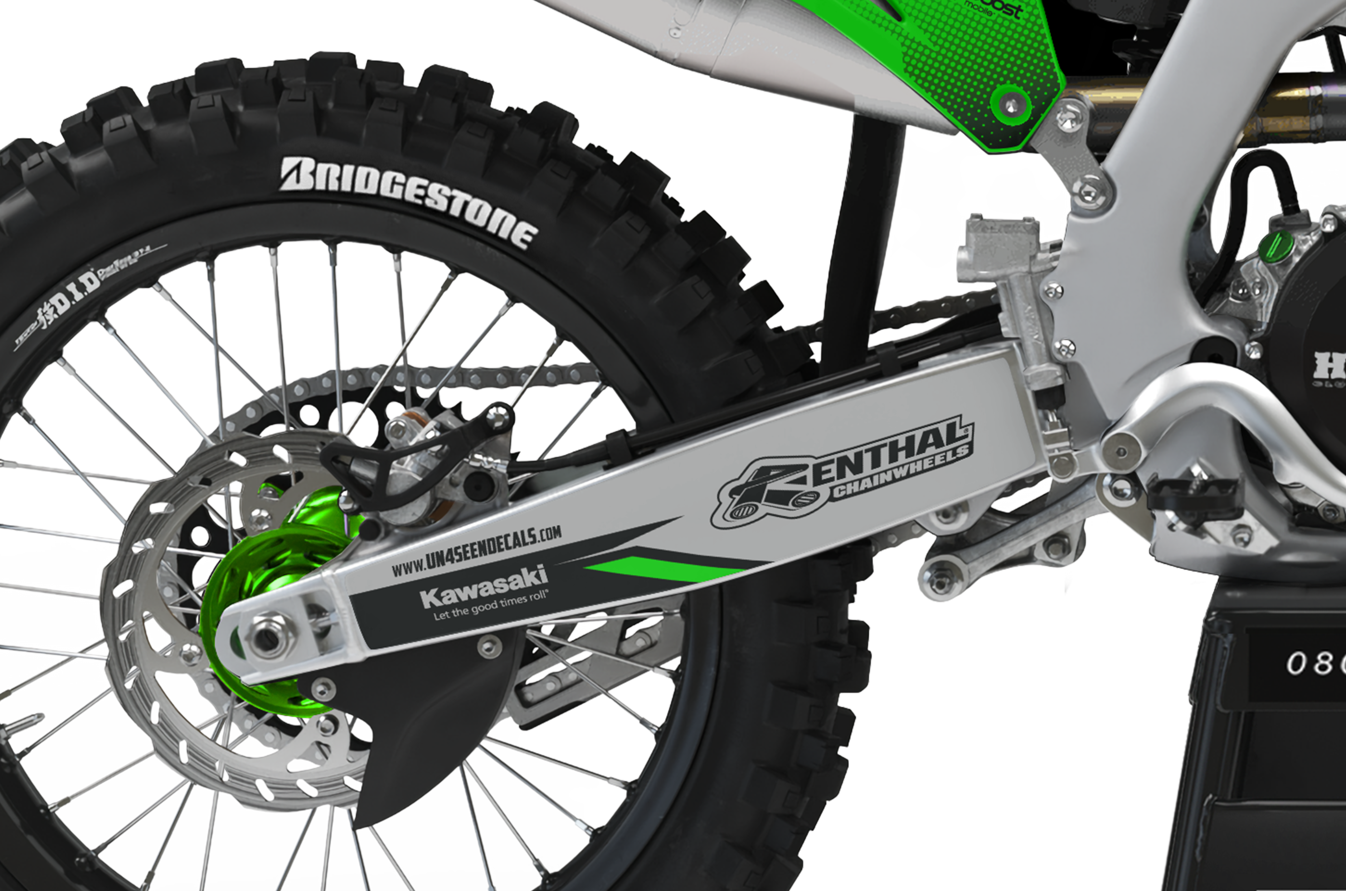 Kawasaki Graphics Kit - Blend
