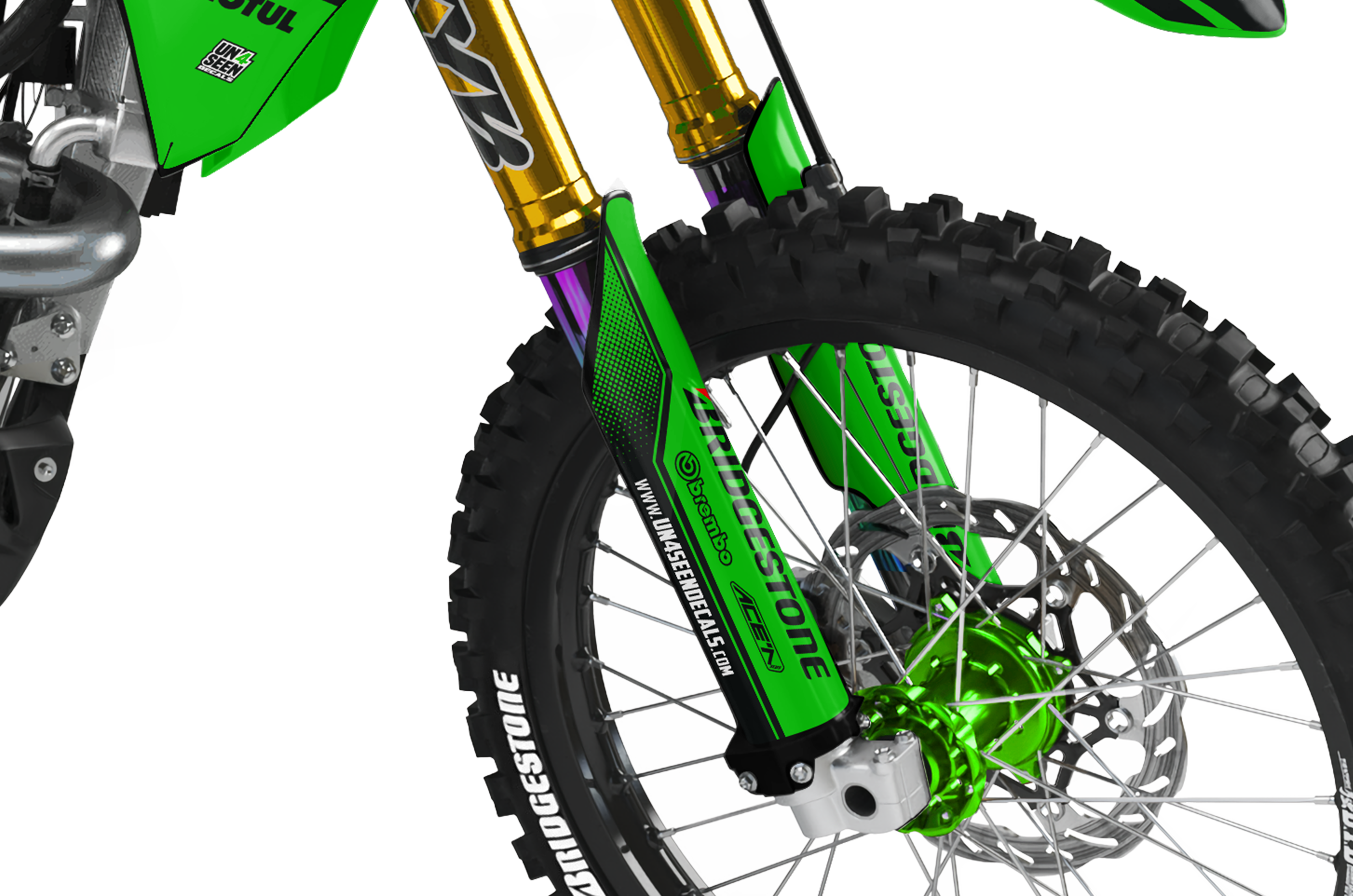 Kawasaki Graphics Kit - Blend