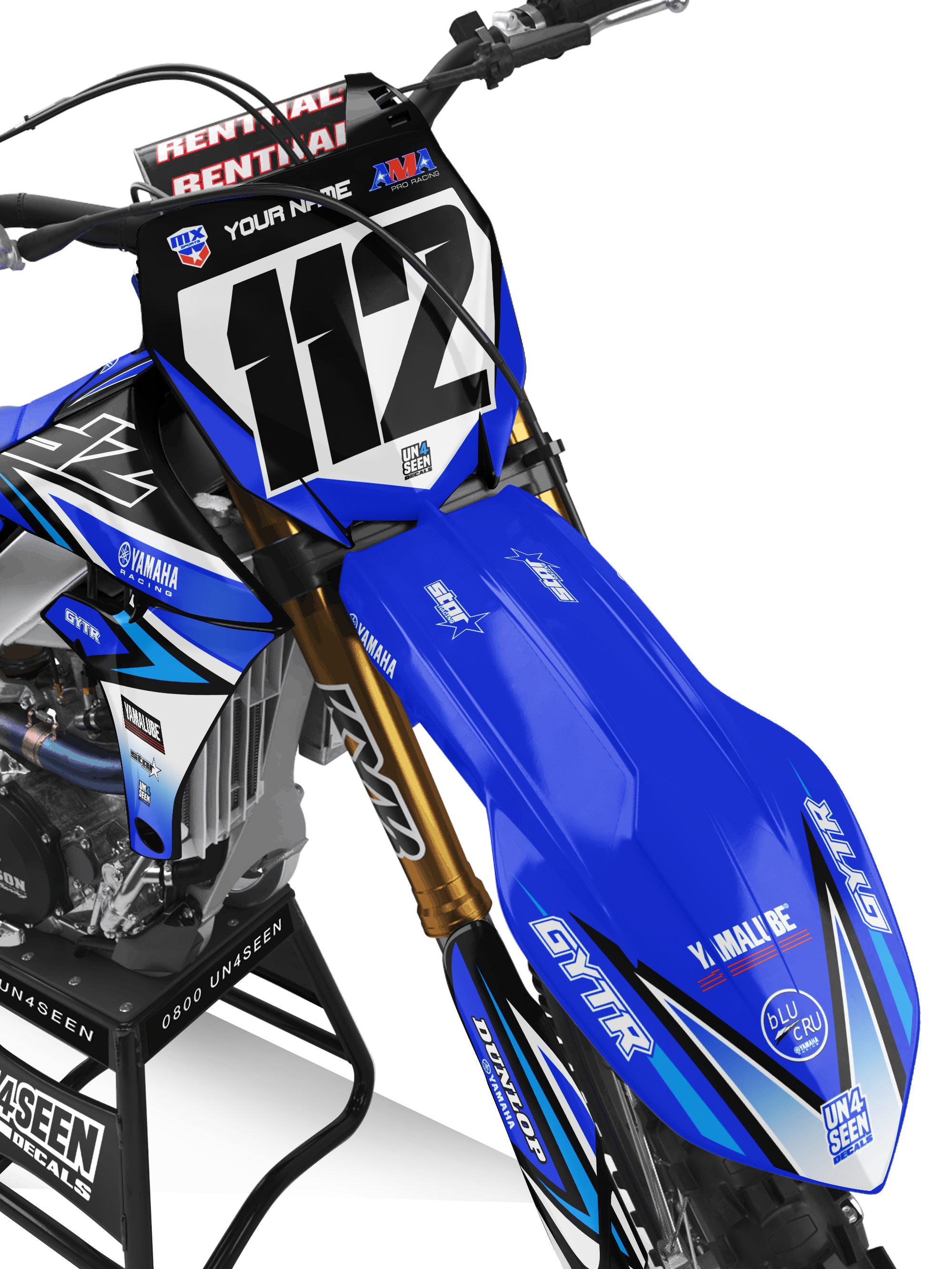 Yamaha Graphics Kit - Z Blue