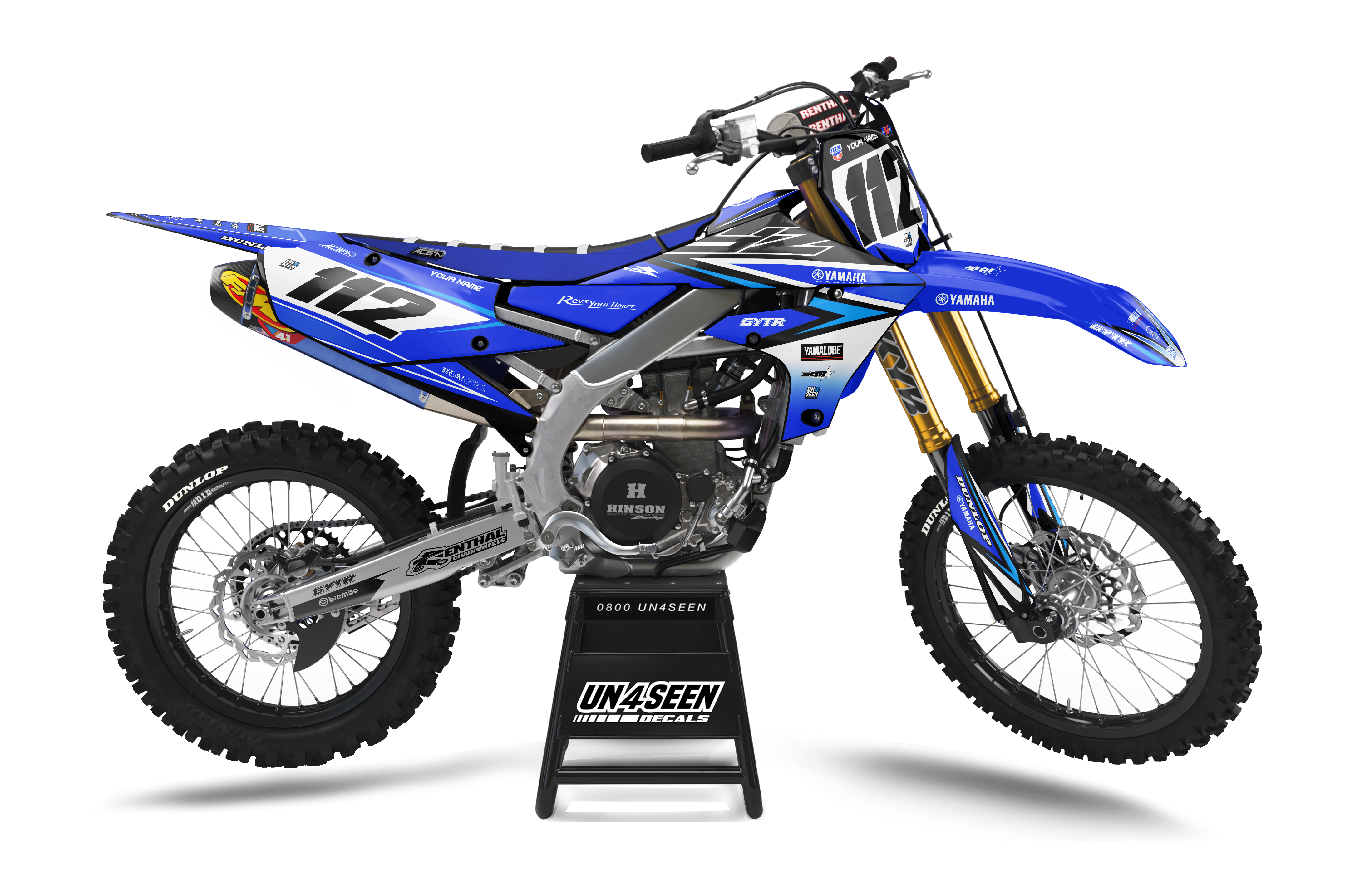 Yamaha Graphics Kit - Z Blue