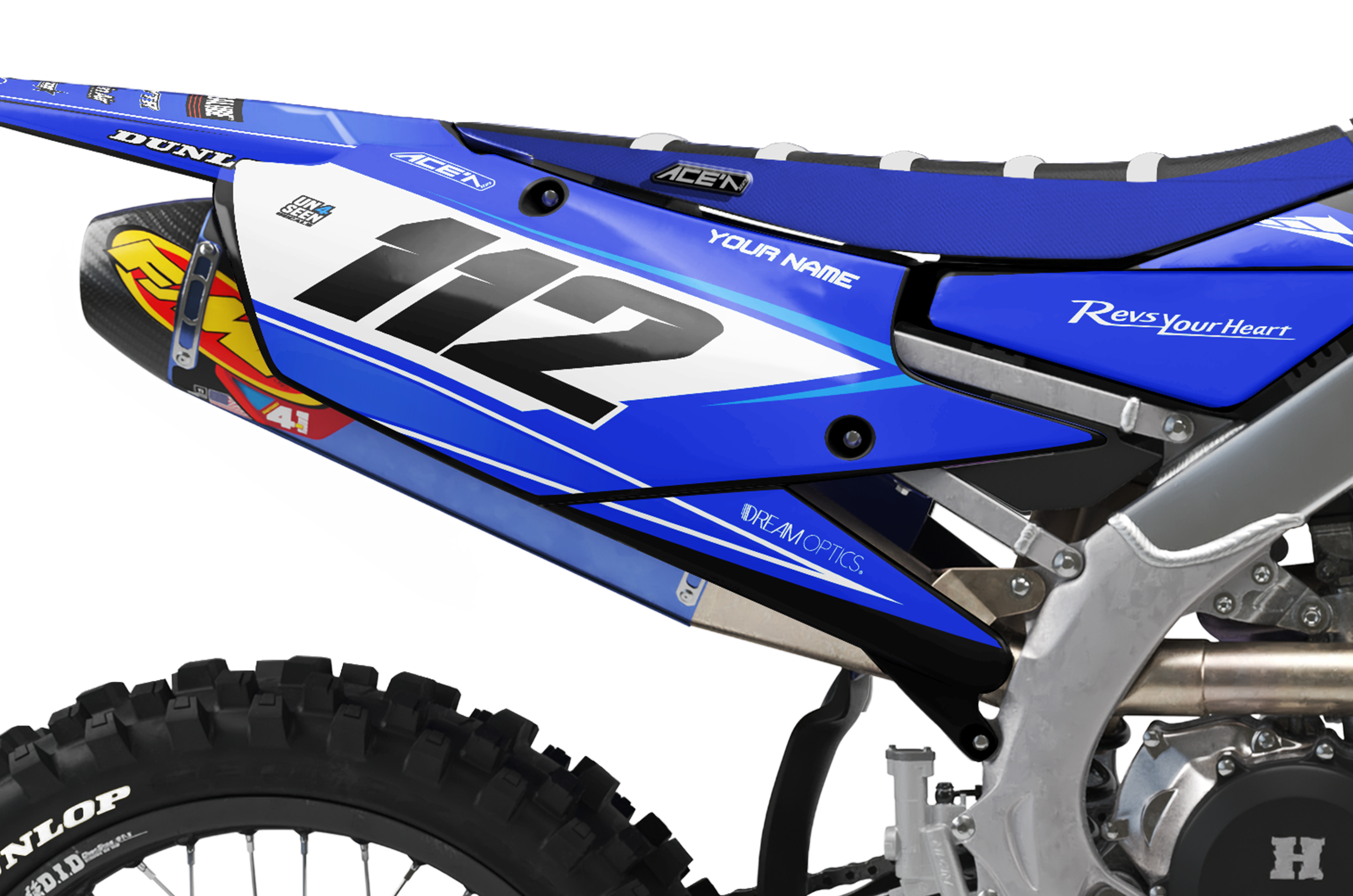 Yamaha Graphics Kit - Z Blue
