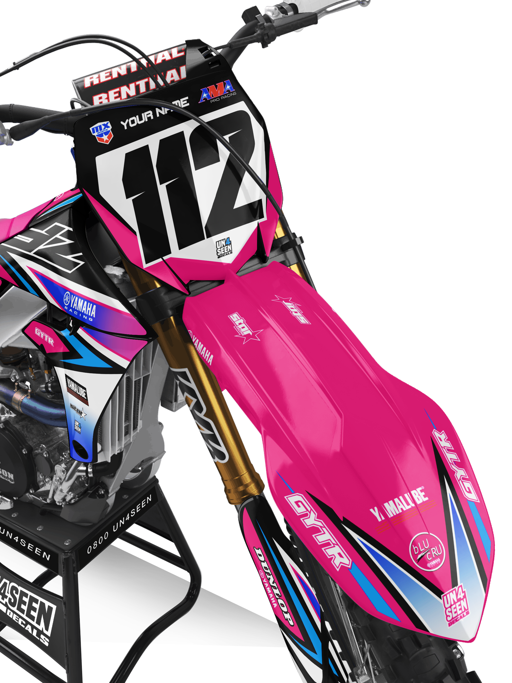 Yamaha Graphics Kit - Z Pink