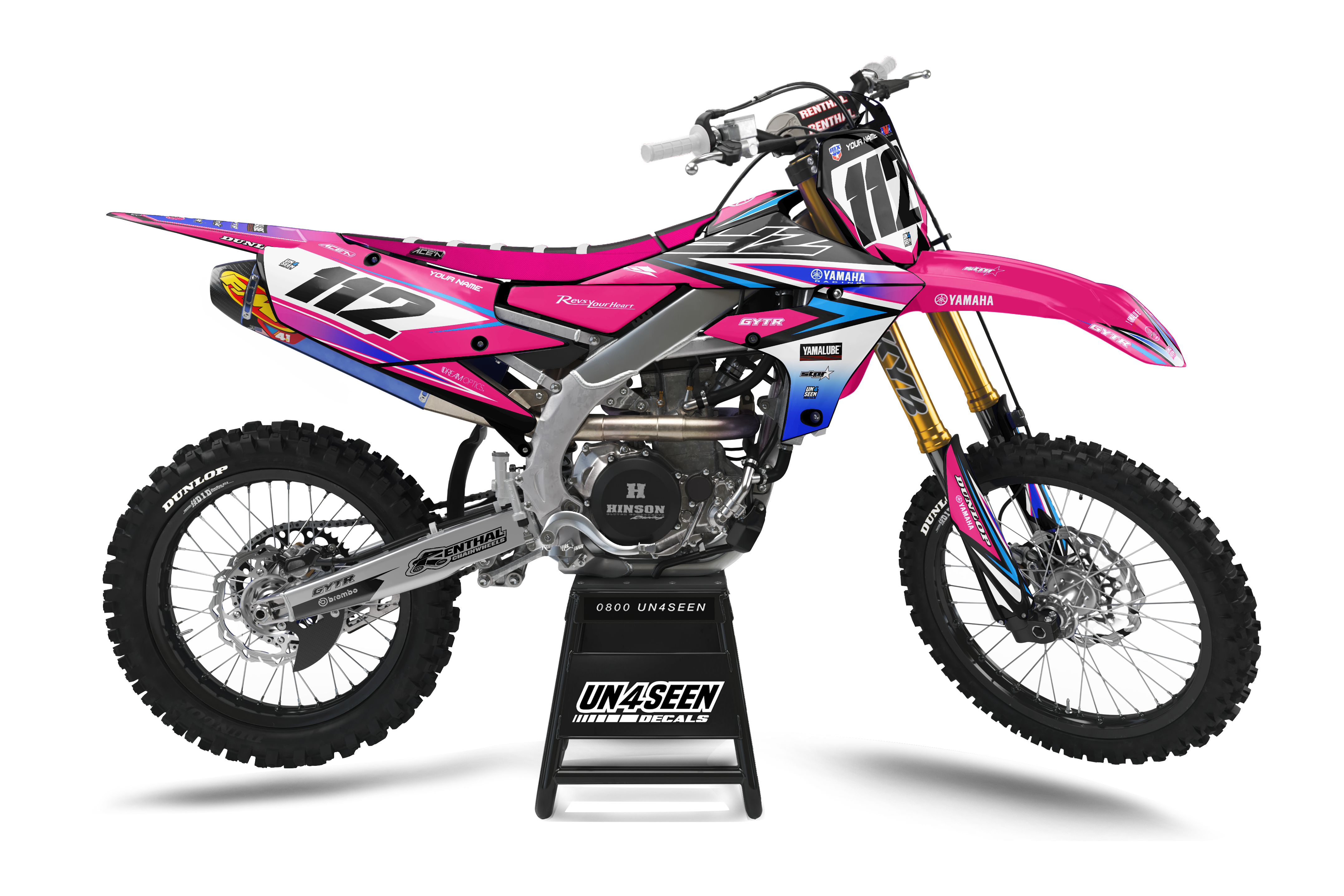 Yamaha Graphics Kit - Z Pink