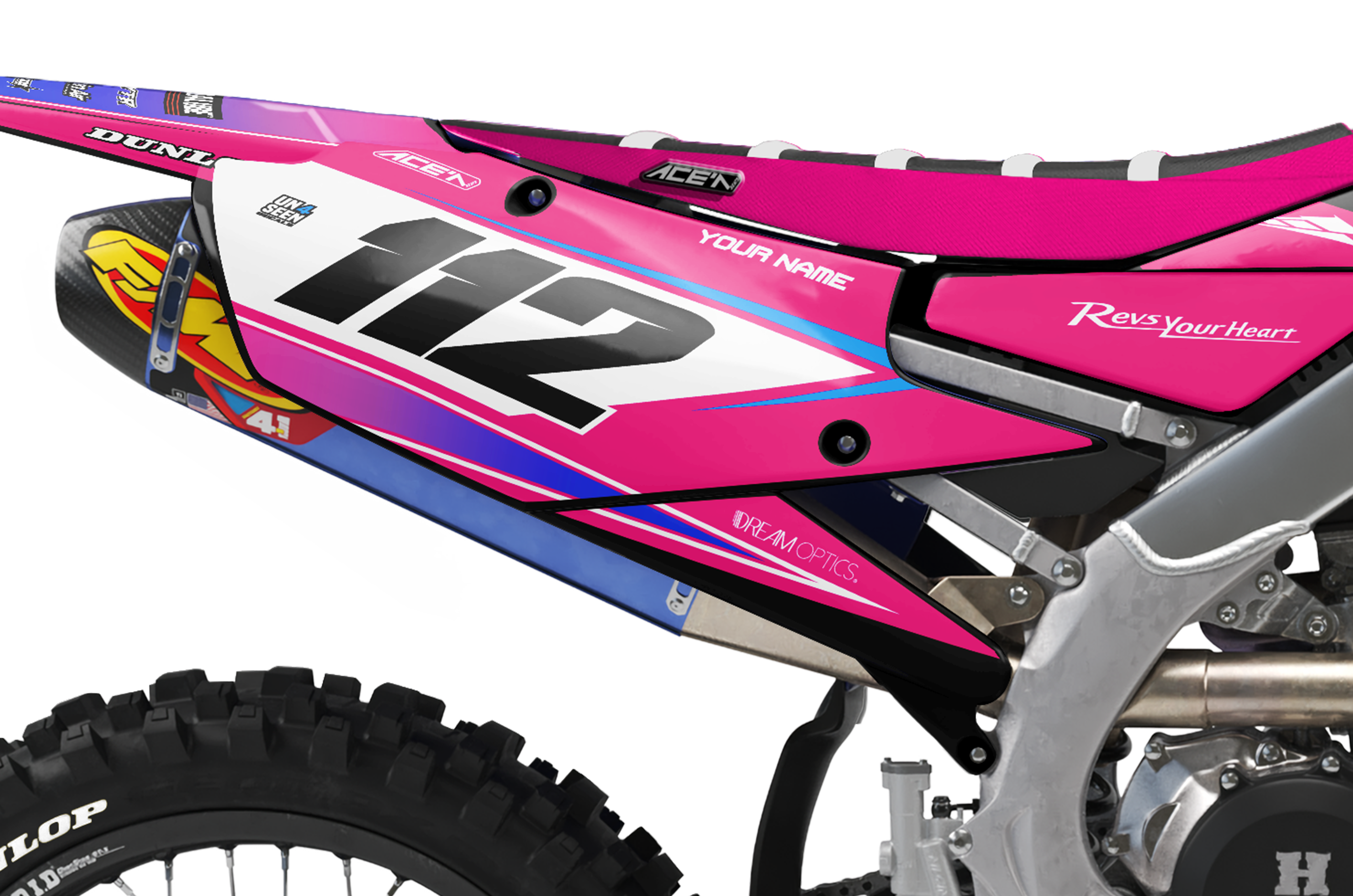 Yamaha Graphics Kit - Z Pink