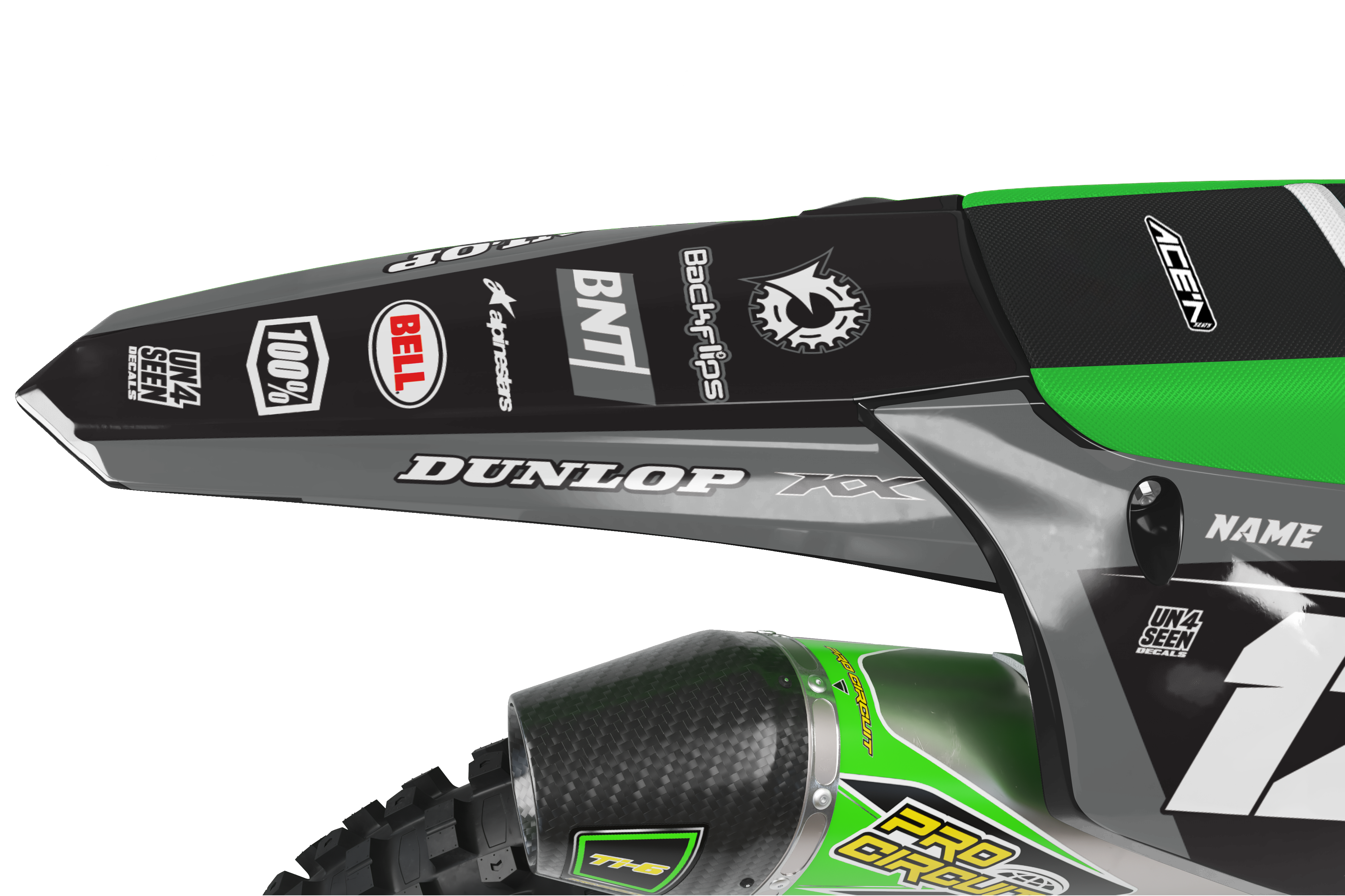 Kawasaki Graphics Kit - Able Must