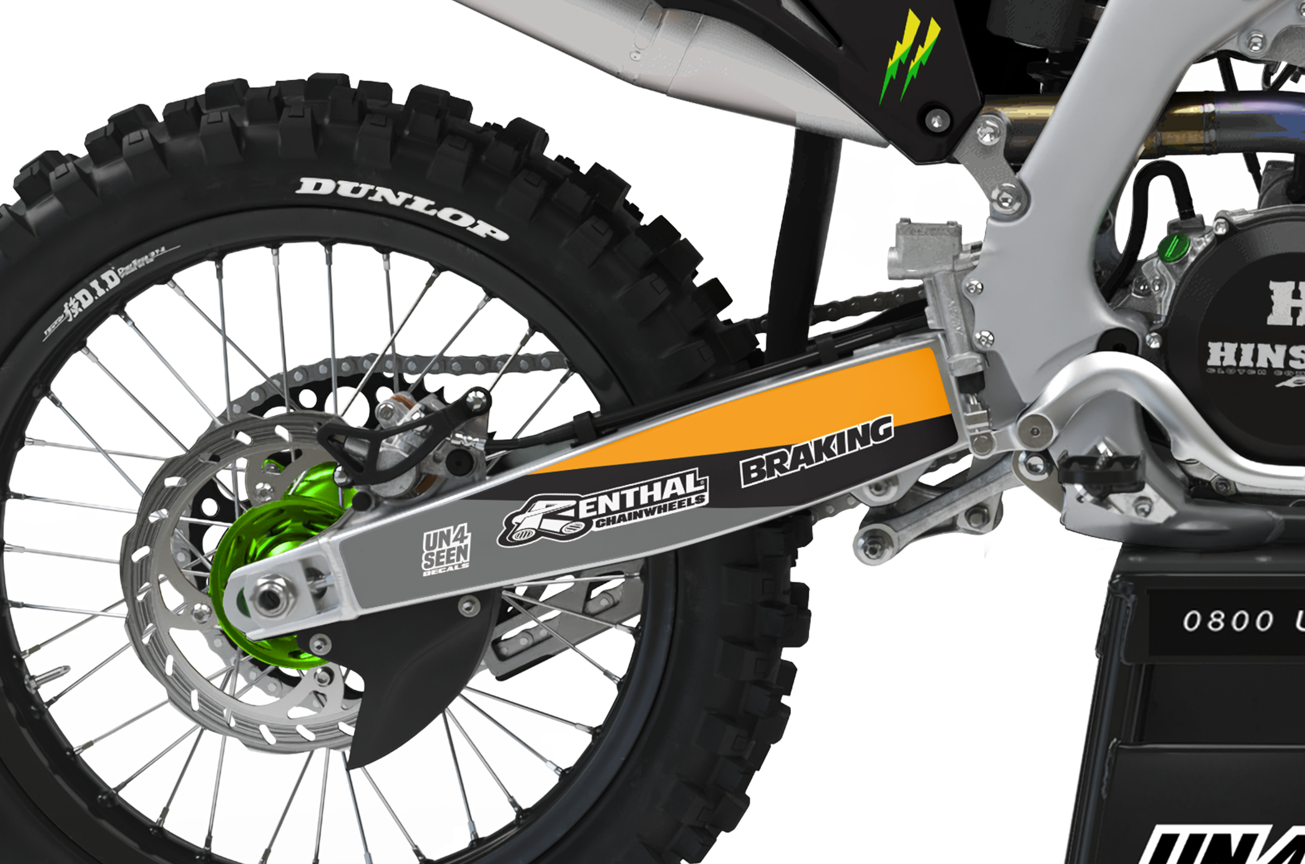 Kawasaki Graphics Kit - Able Must