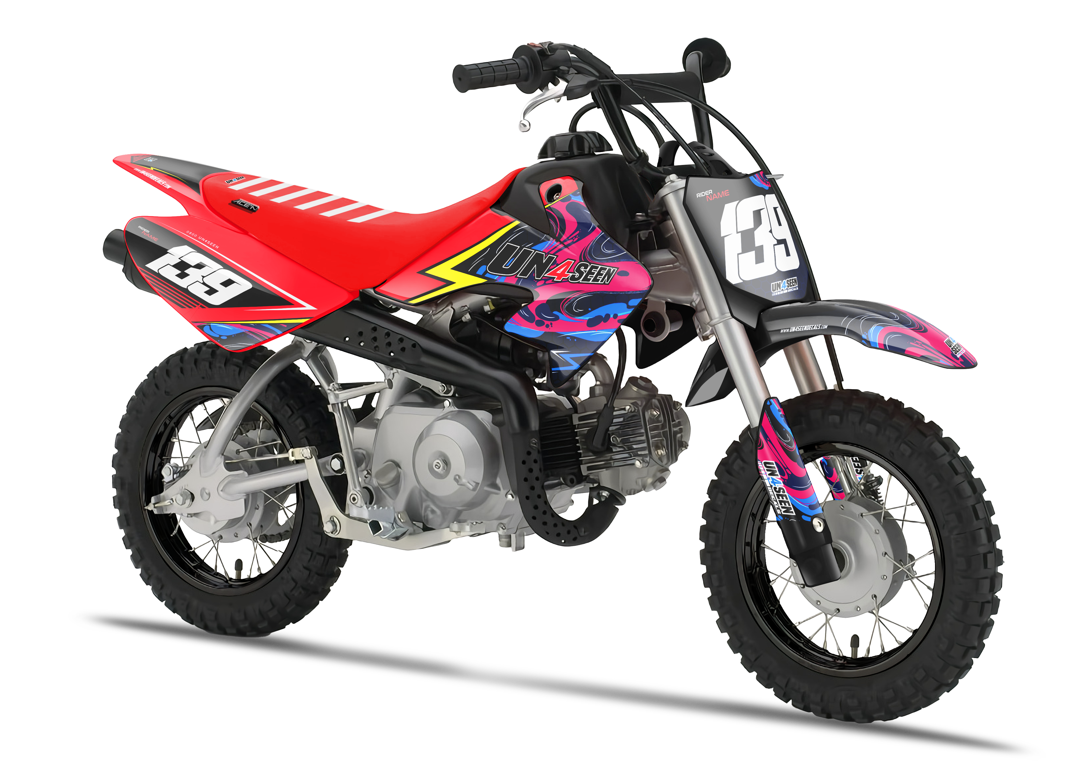 Crf50 Graphics Kit - Plash Split by Light