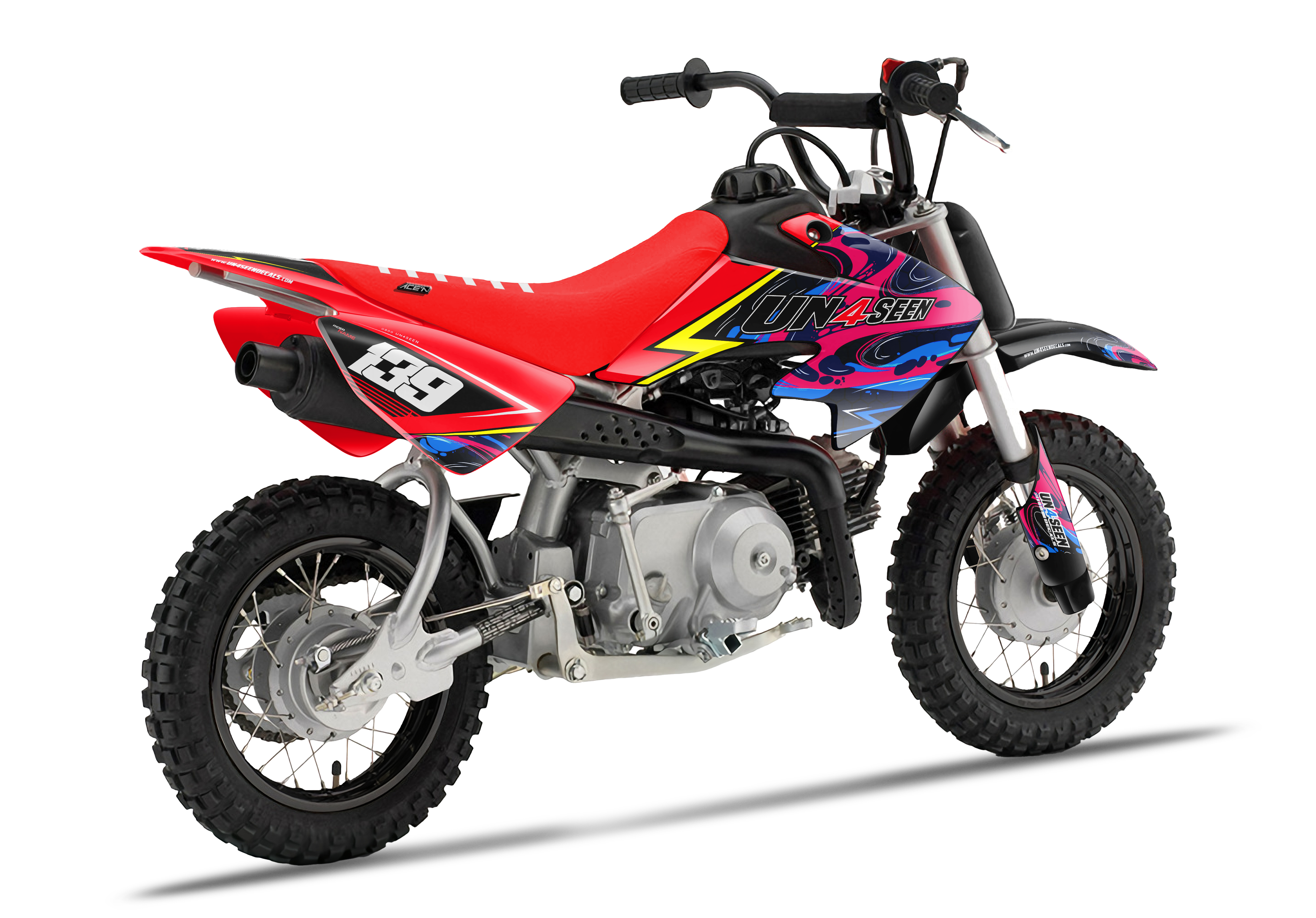 Crf50 Graphics Kit - Plash Split by Light