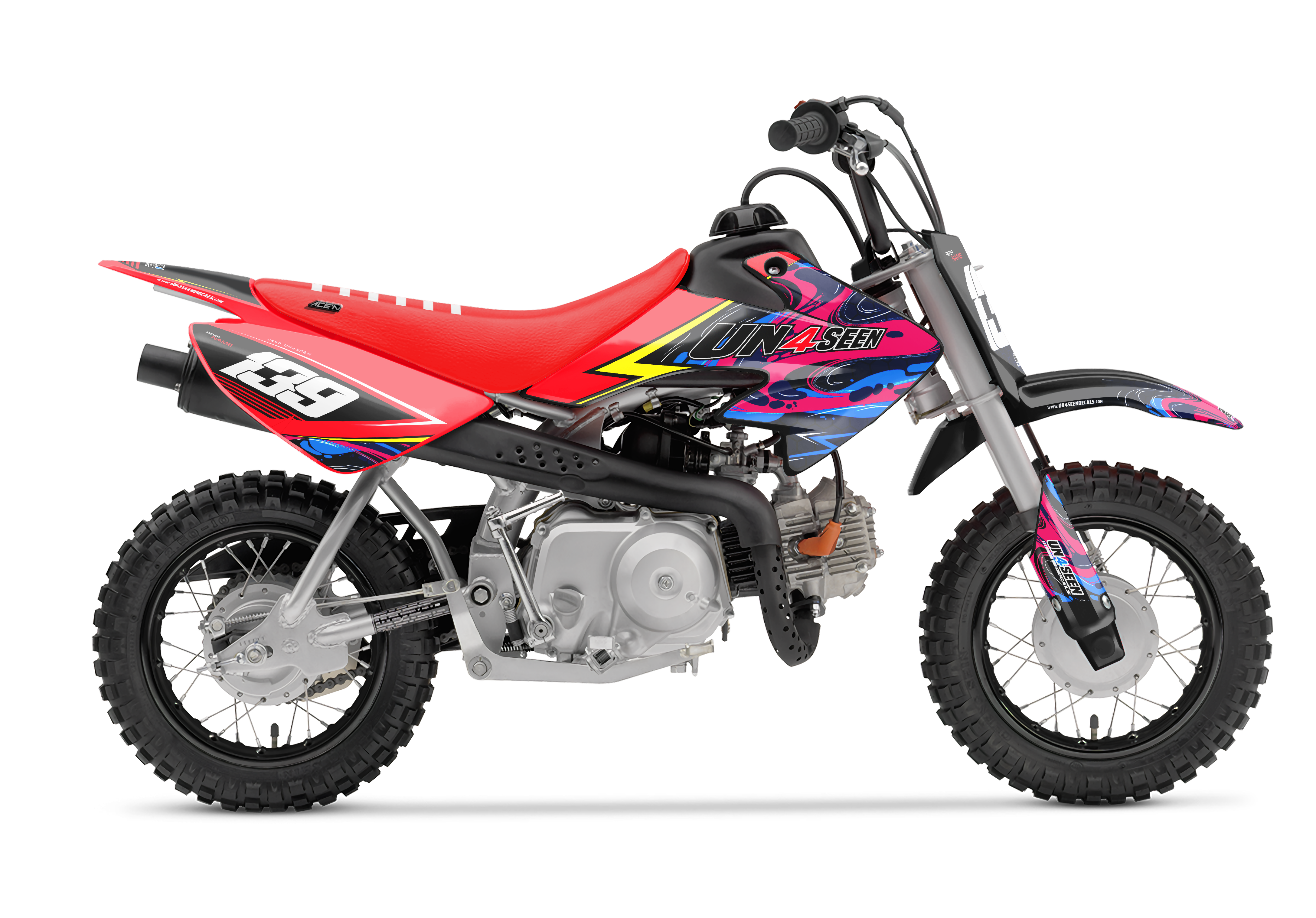 Crf50 Graphics Kit - Plash Split by Light
