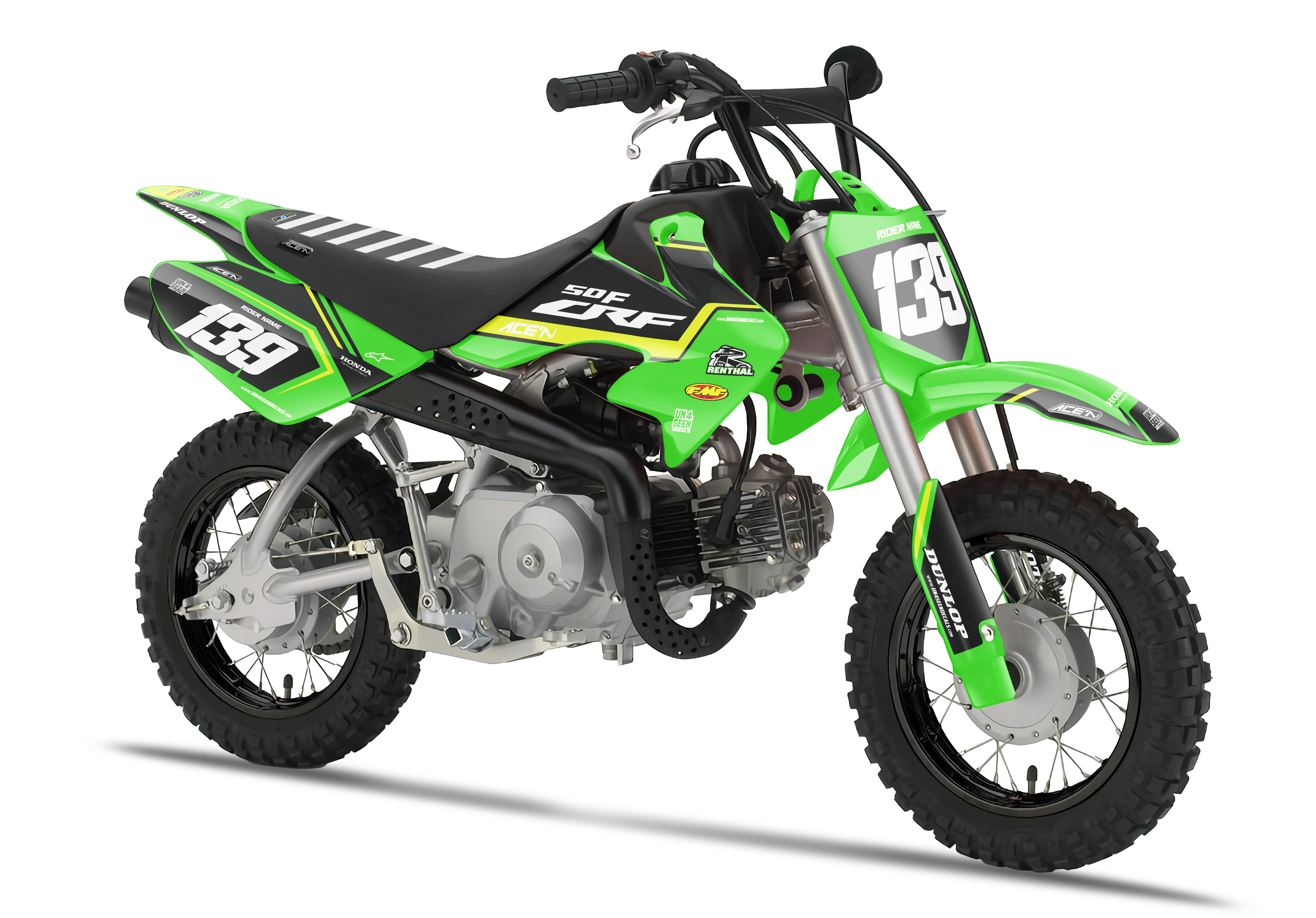 Crf50 Graphics Kit - Soul Green