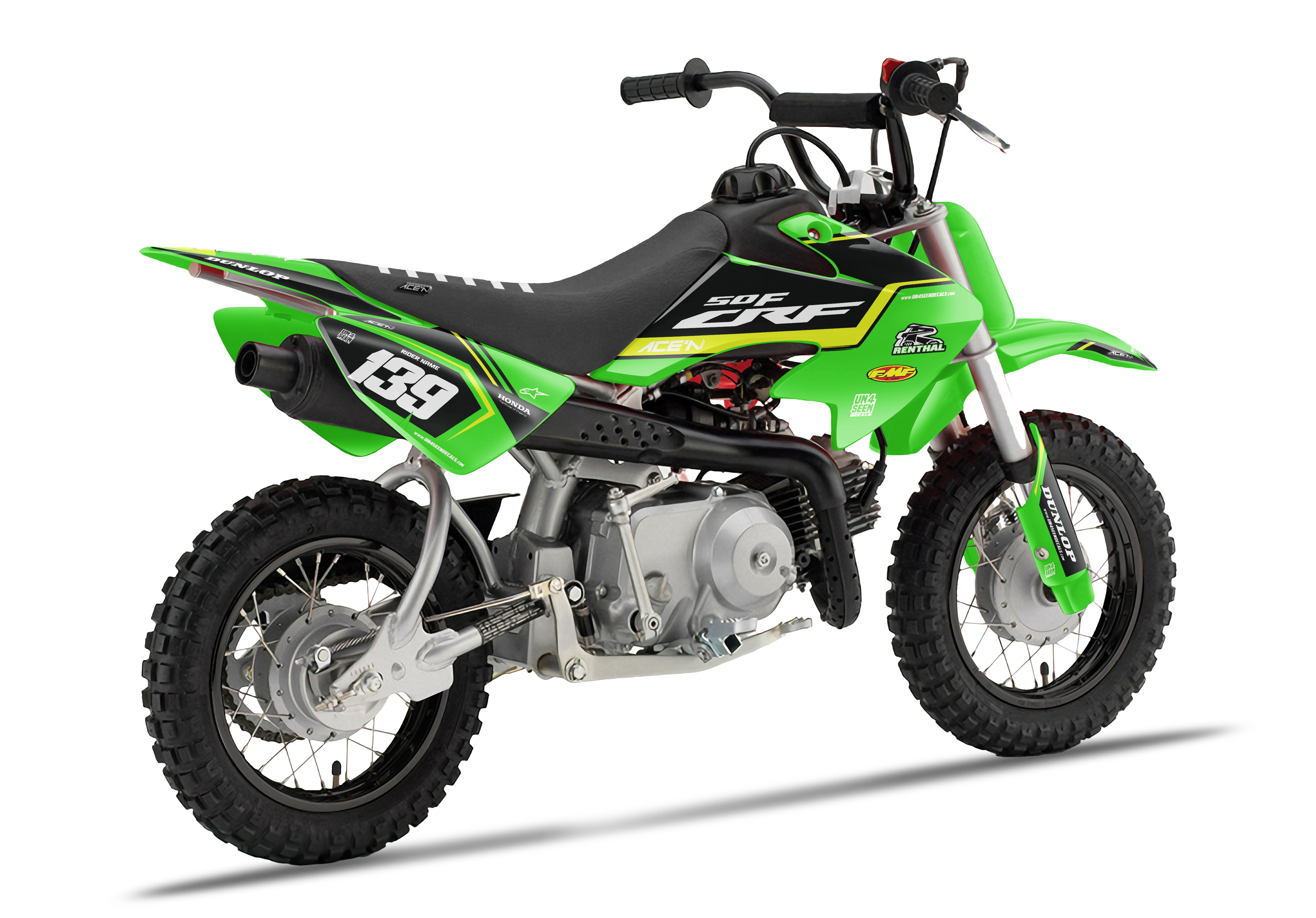 Crf50 Graphics Kit - Soul Green