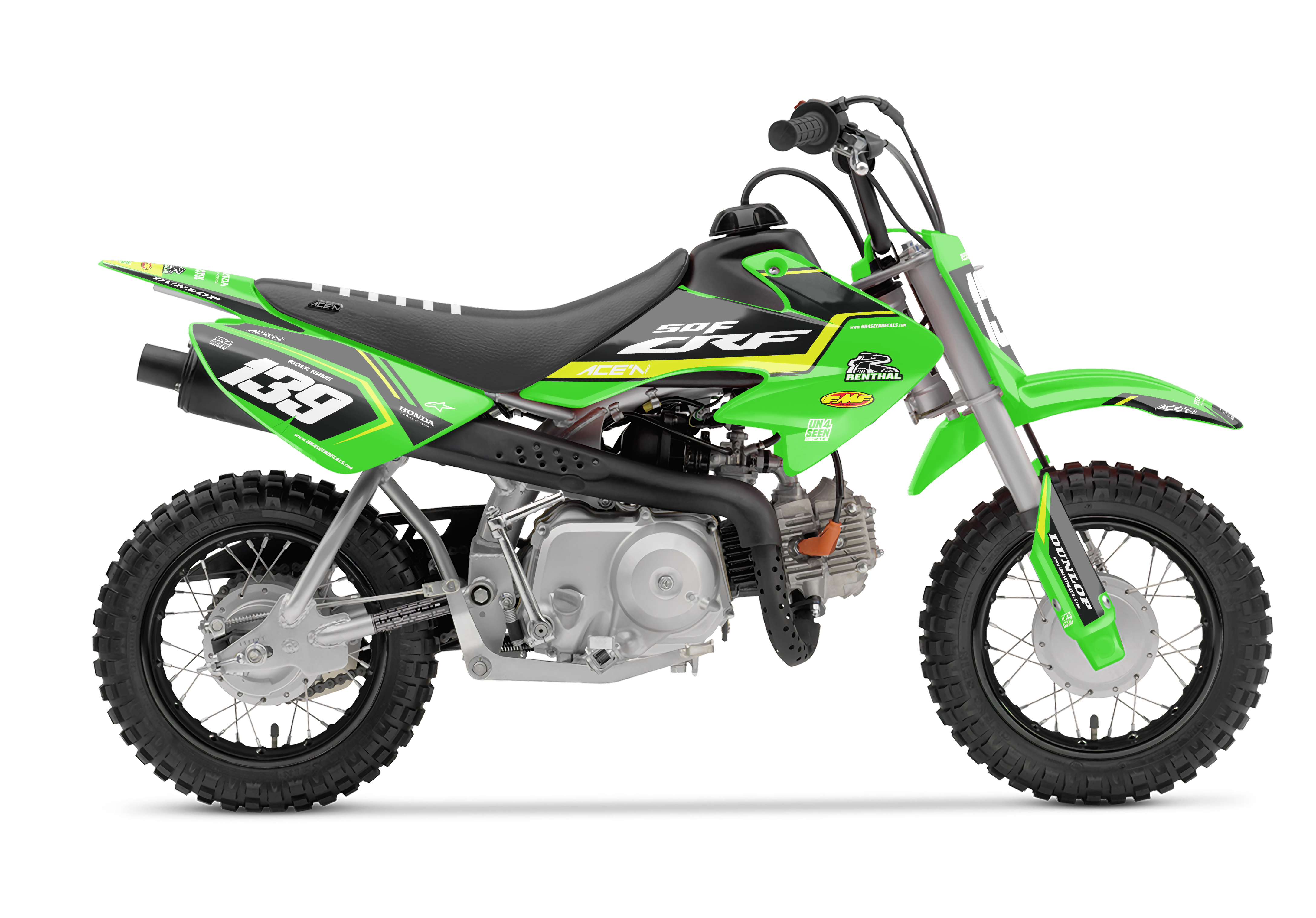 Crf50 Graphics Kit - Soul Green