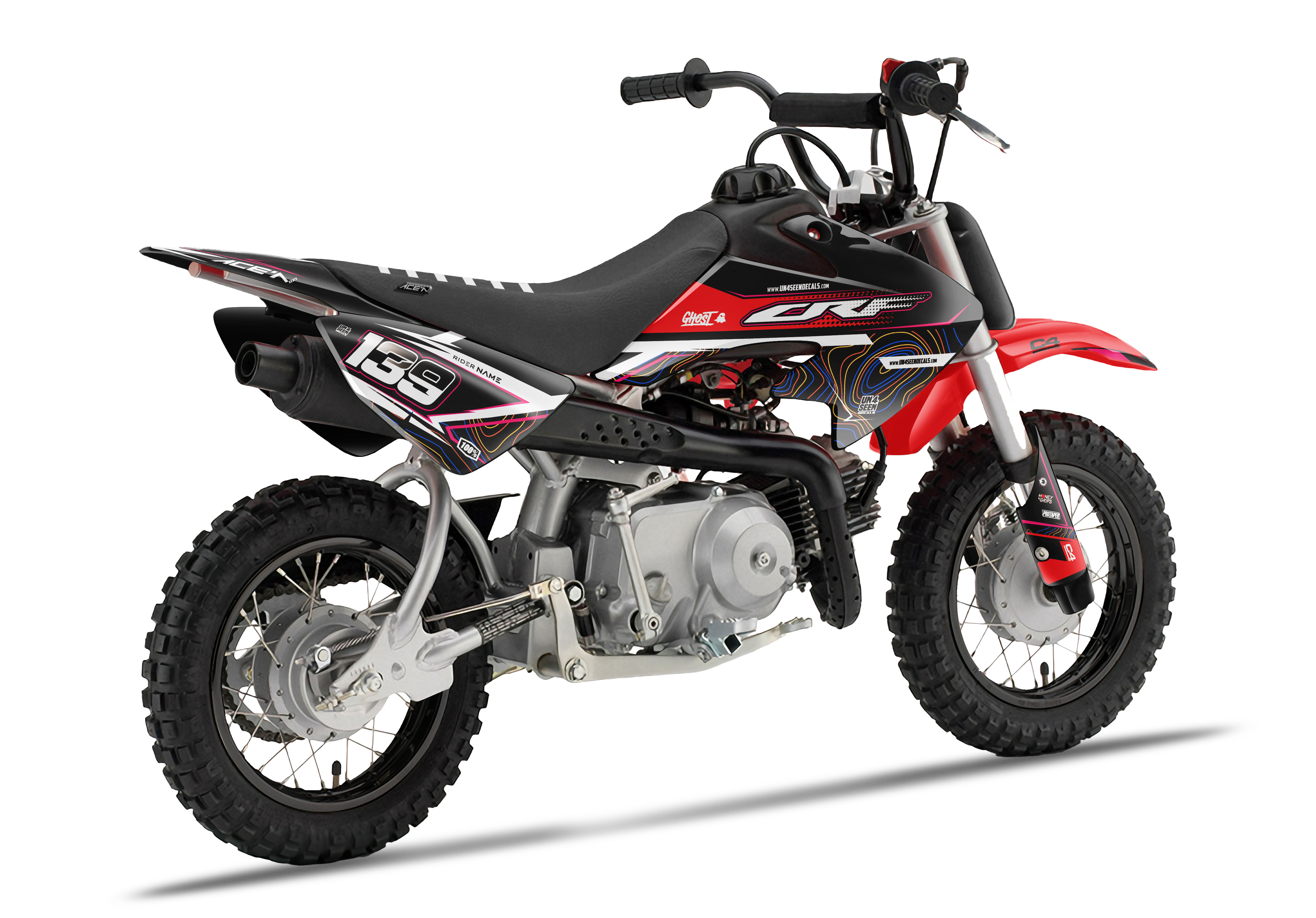 Honda Crf50 Graphics Kit - Jam