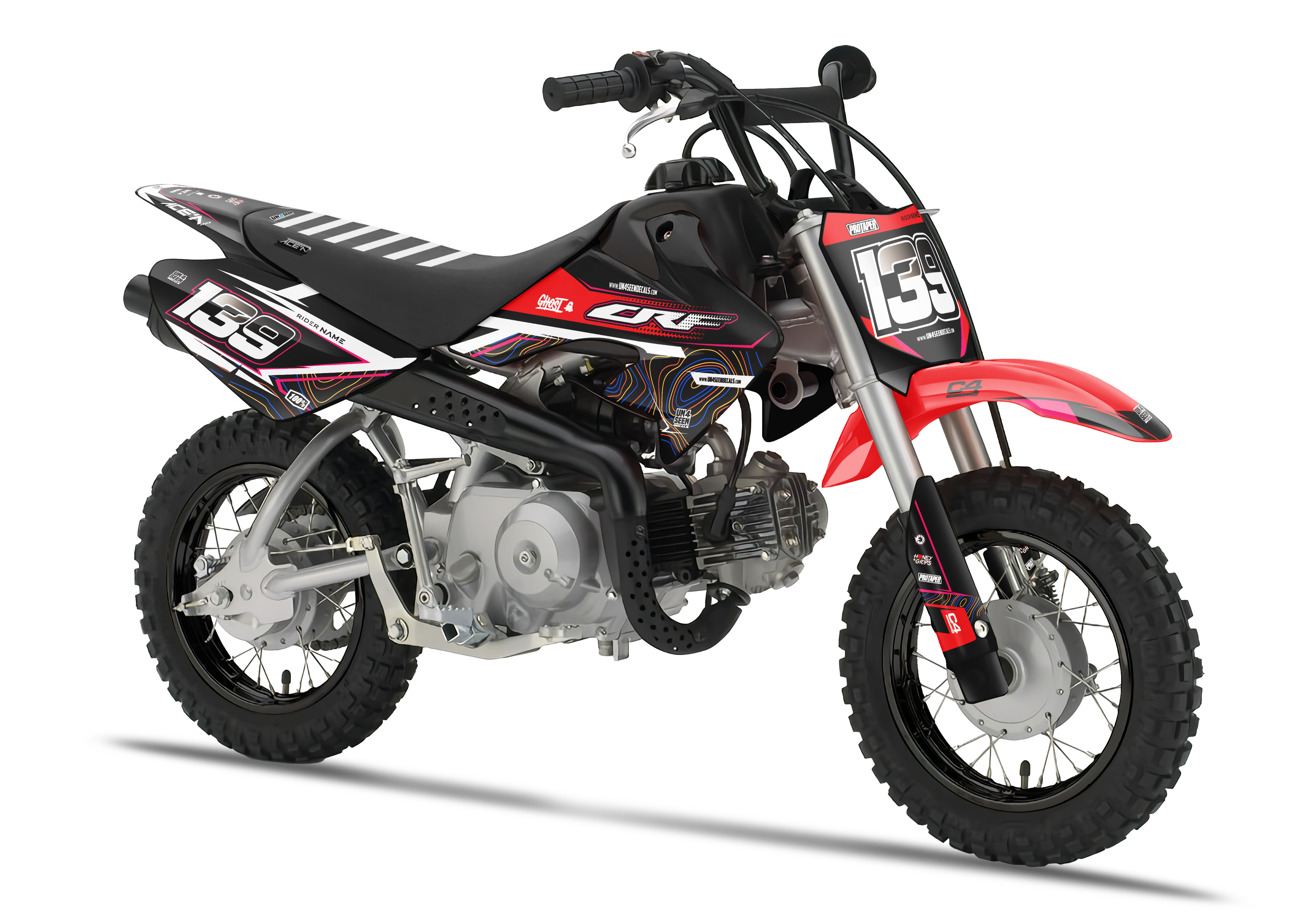 Honda Crf50 Graphics Kit - Jam