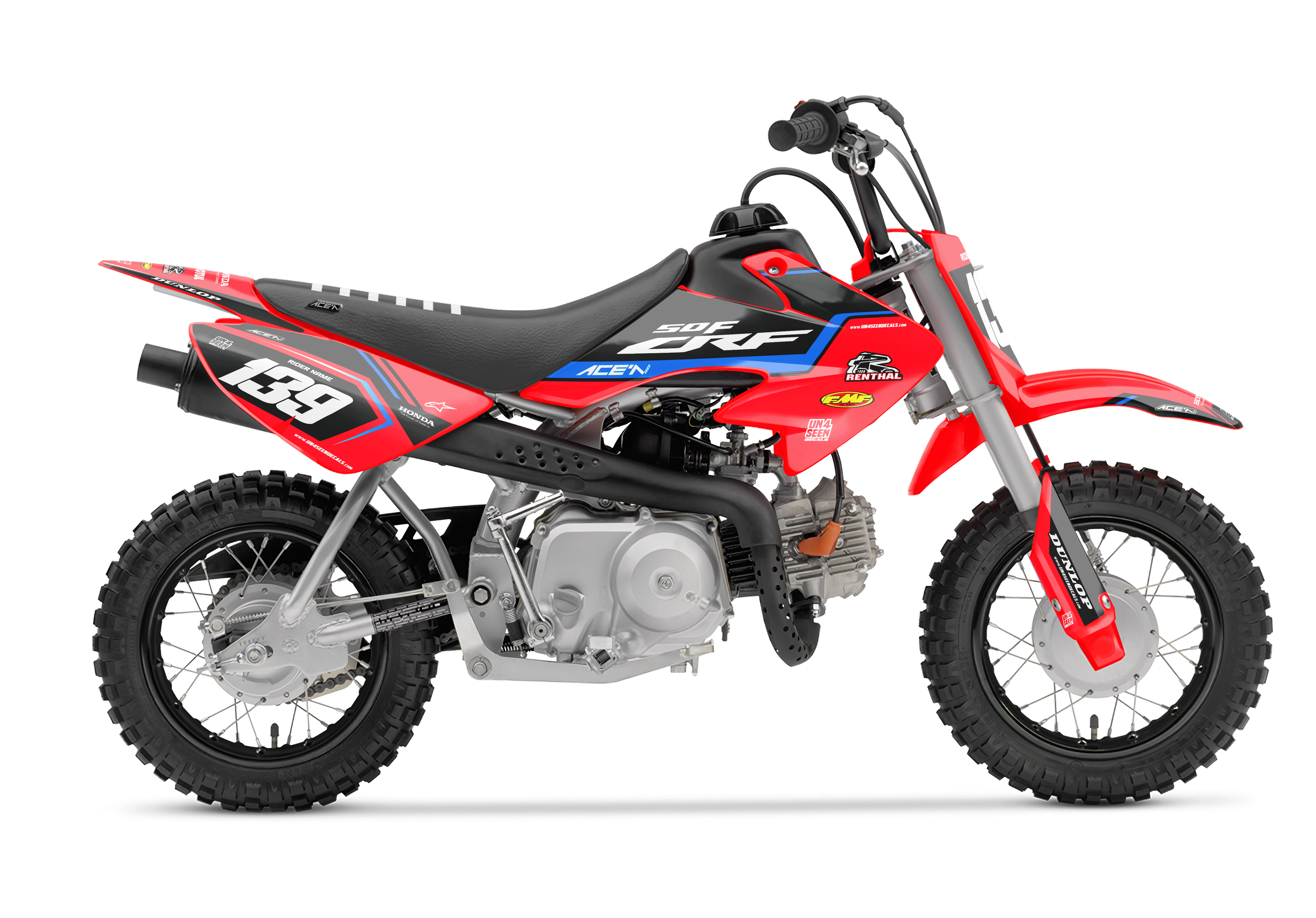 Crf50 Graphics Kit - Soul Red