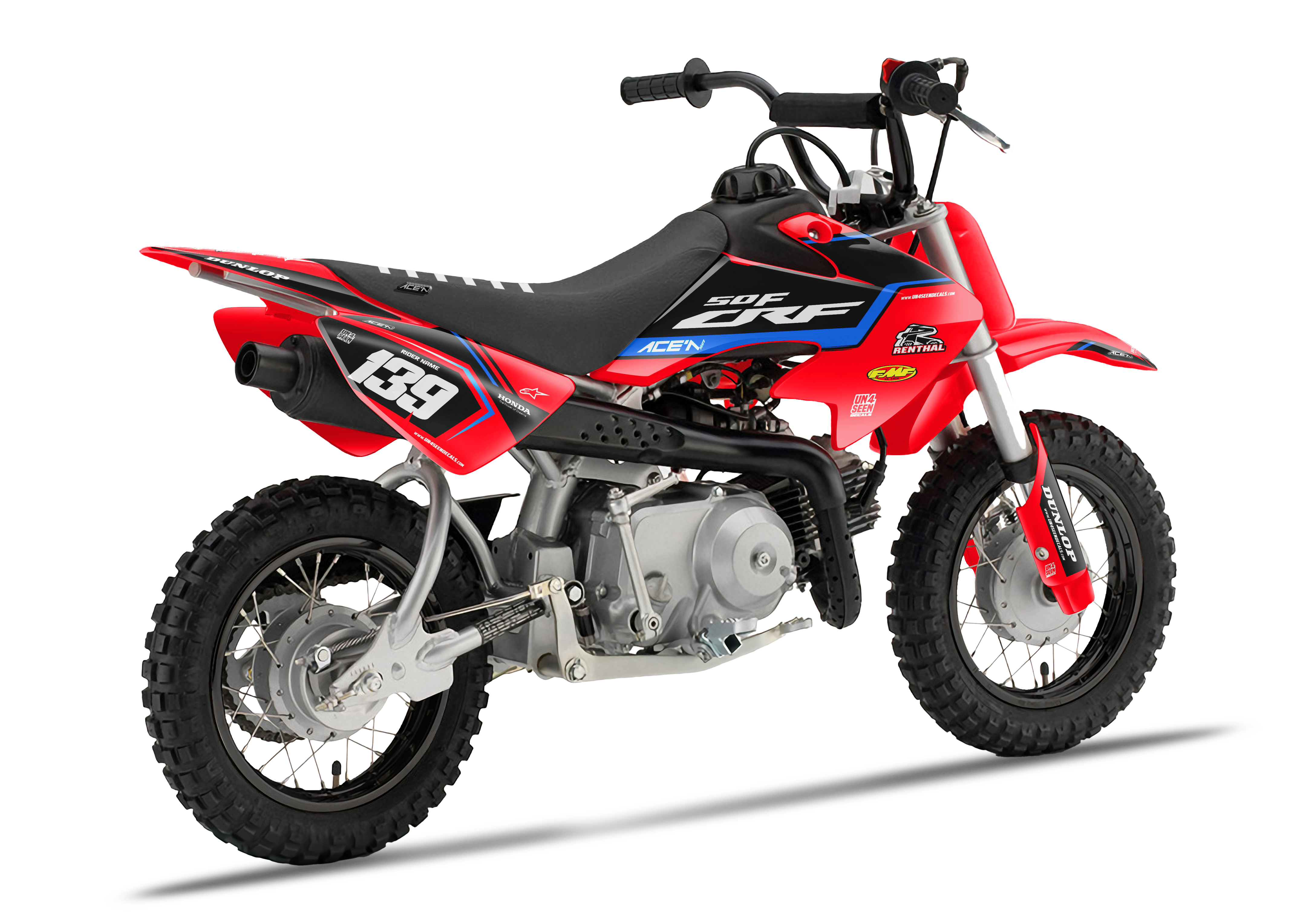 Crf50 Graphics Kit - Soul Red