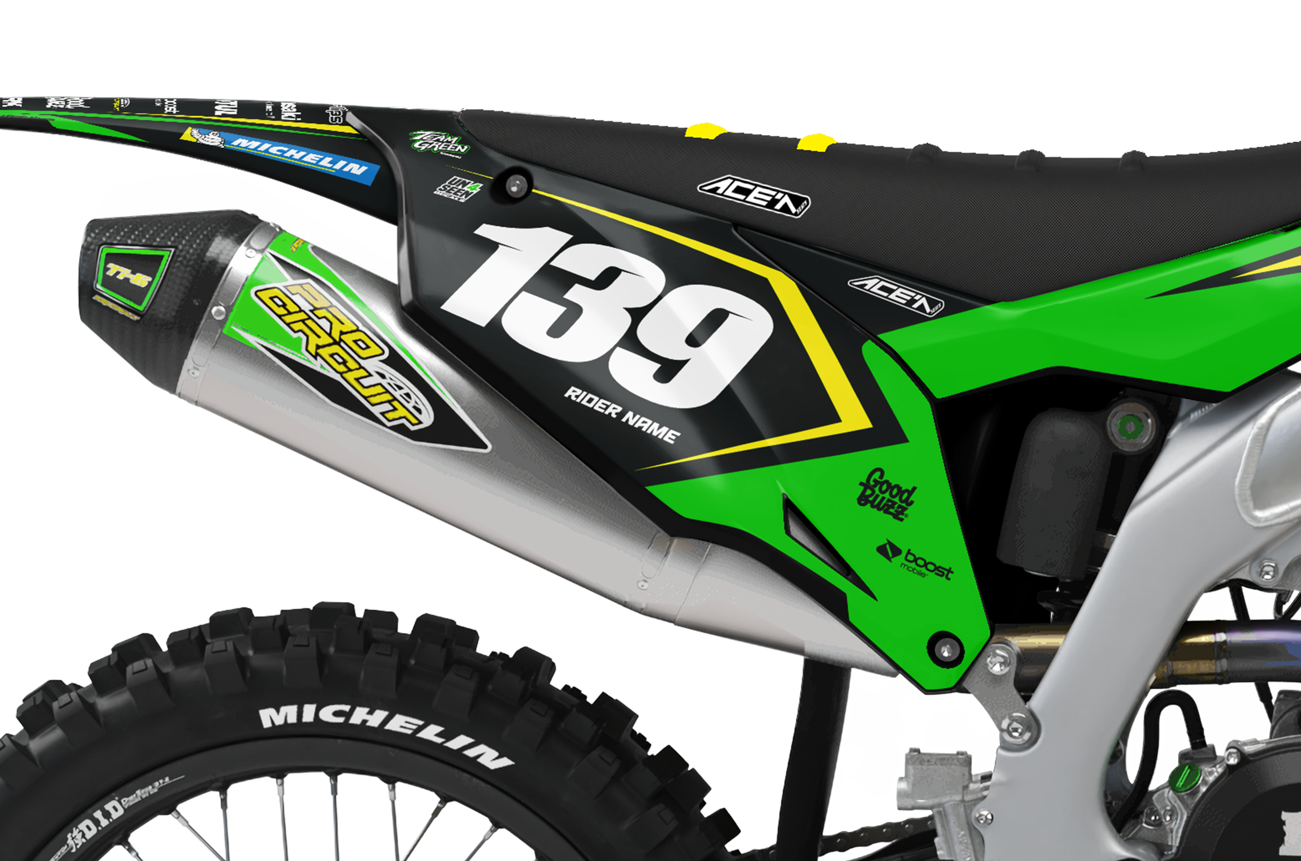 Kawasaki Graphics Kit - Box