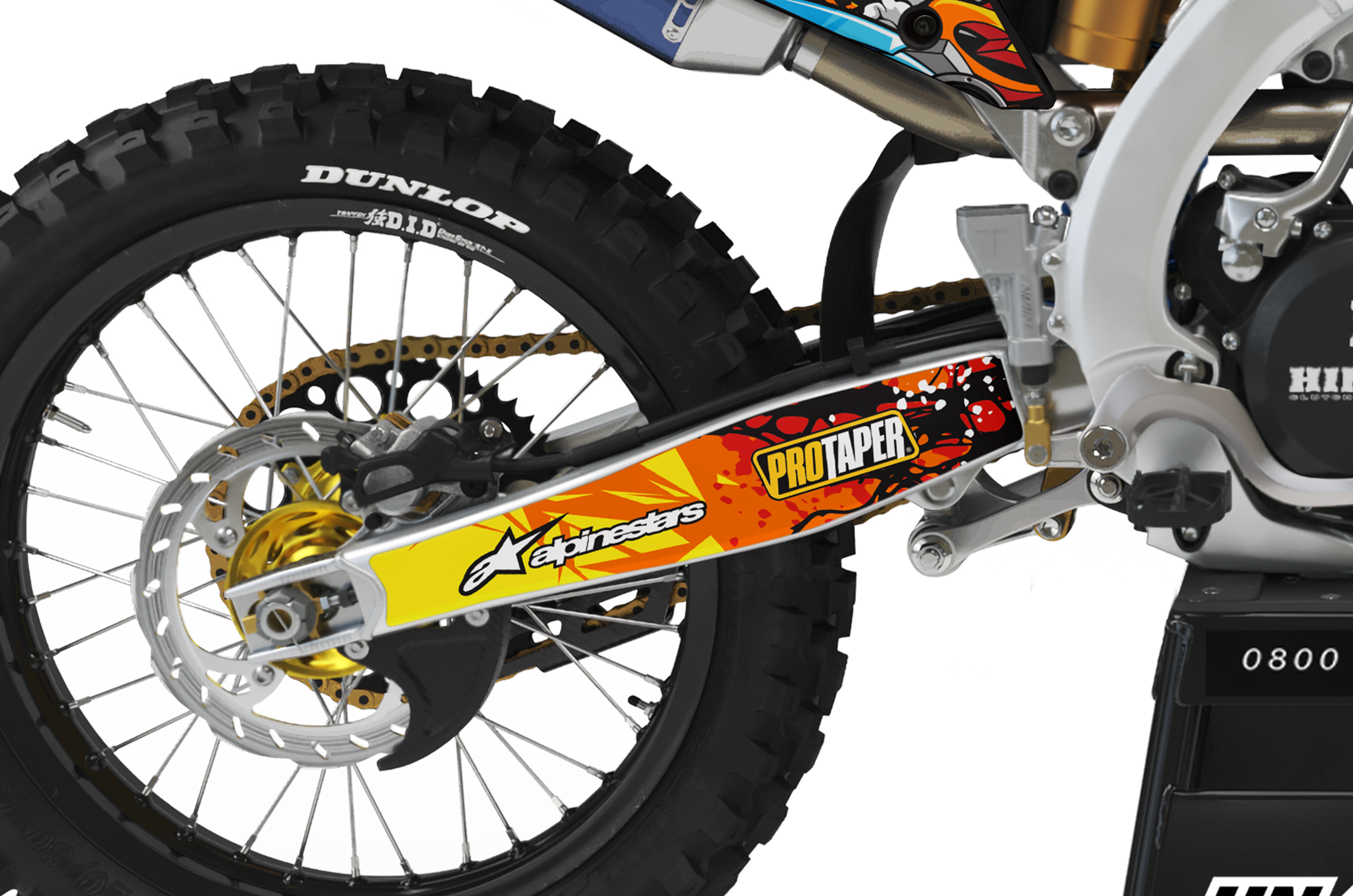Suzuki Zombie Graphics Kit - Raging Bull