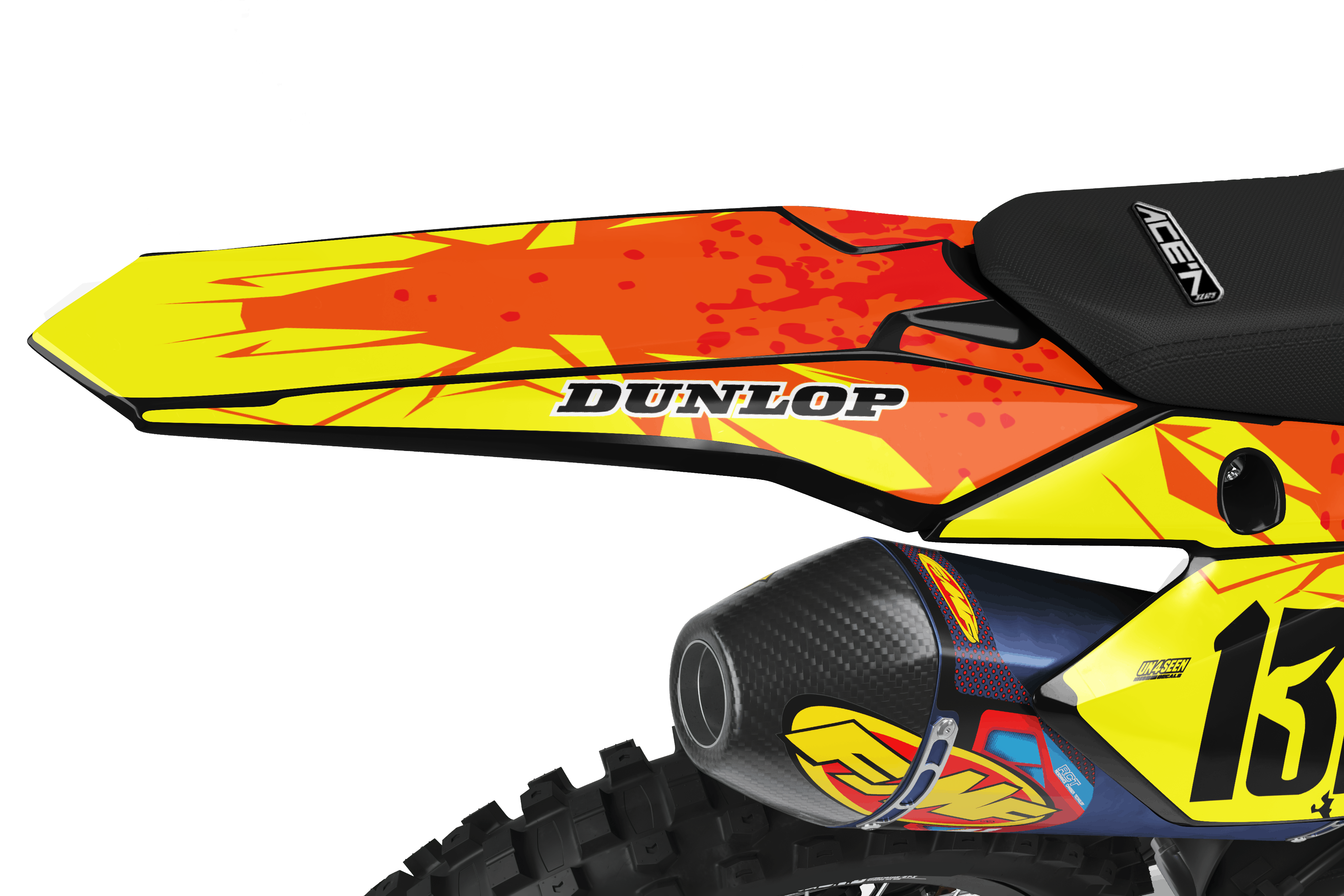 Suzuki Zombie Graphics Kit - Raging Bull