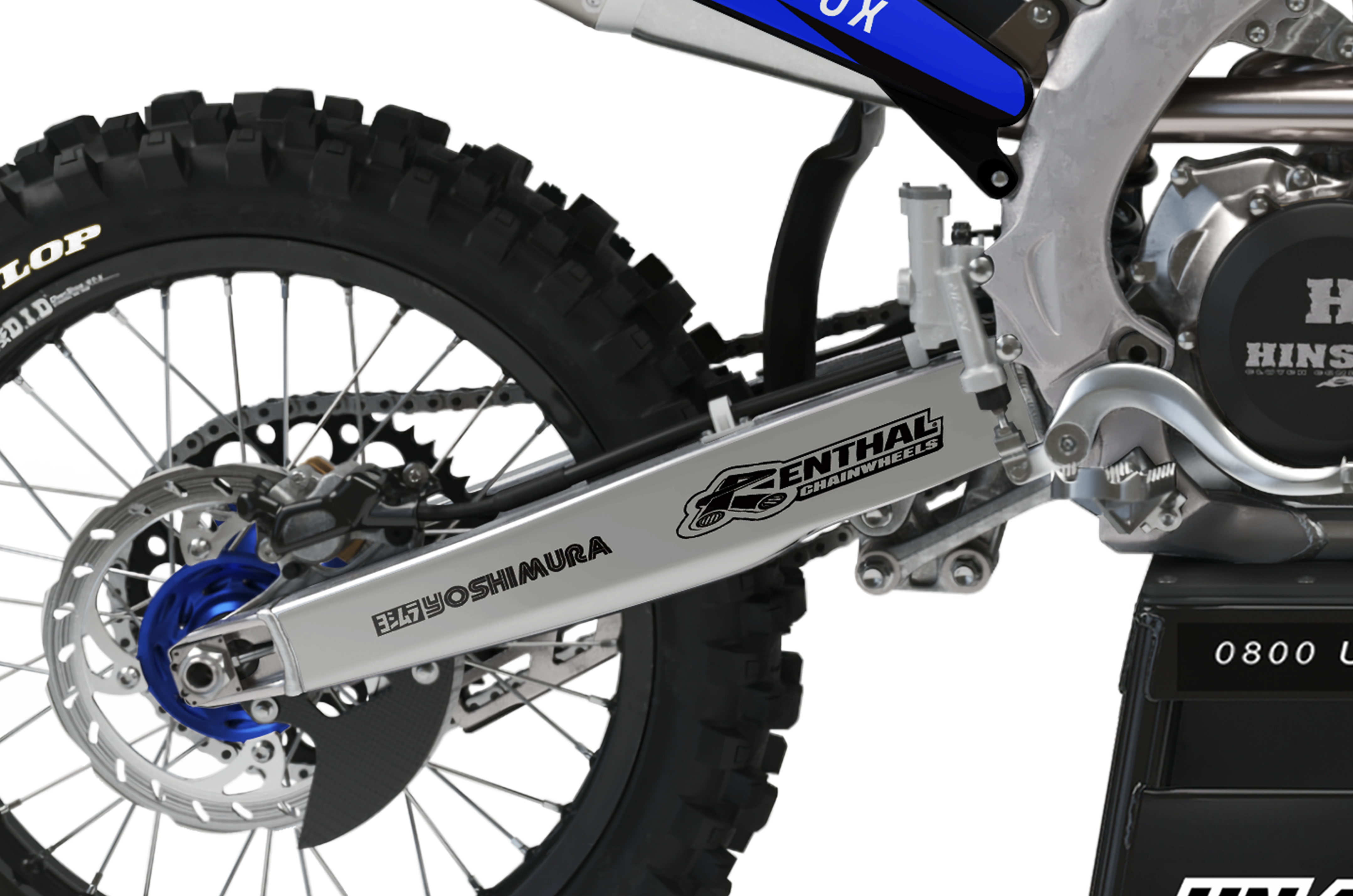 Yamaha Graphics Kit - Backspace Blue