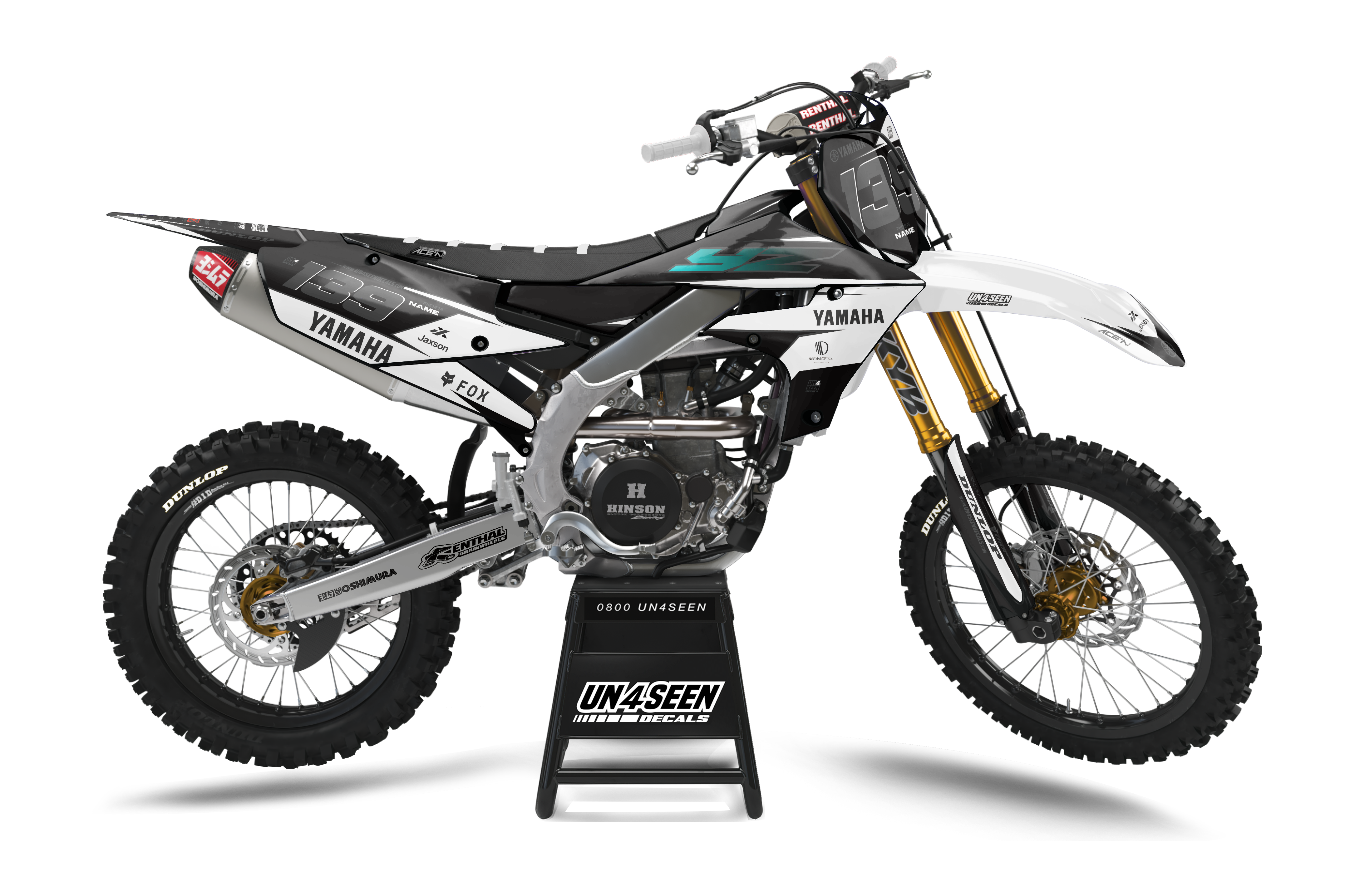 Yamaha Graphics Kit - Backspace White