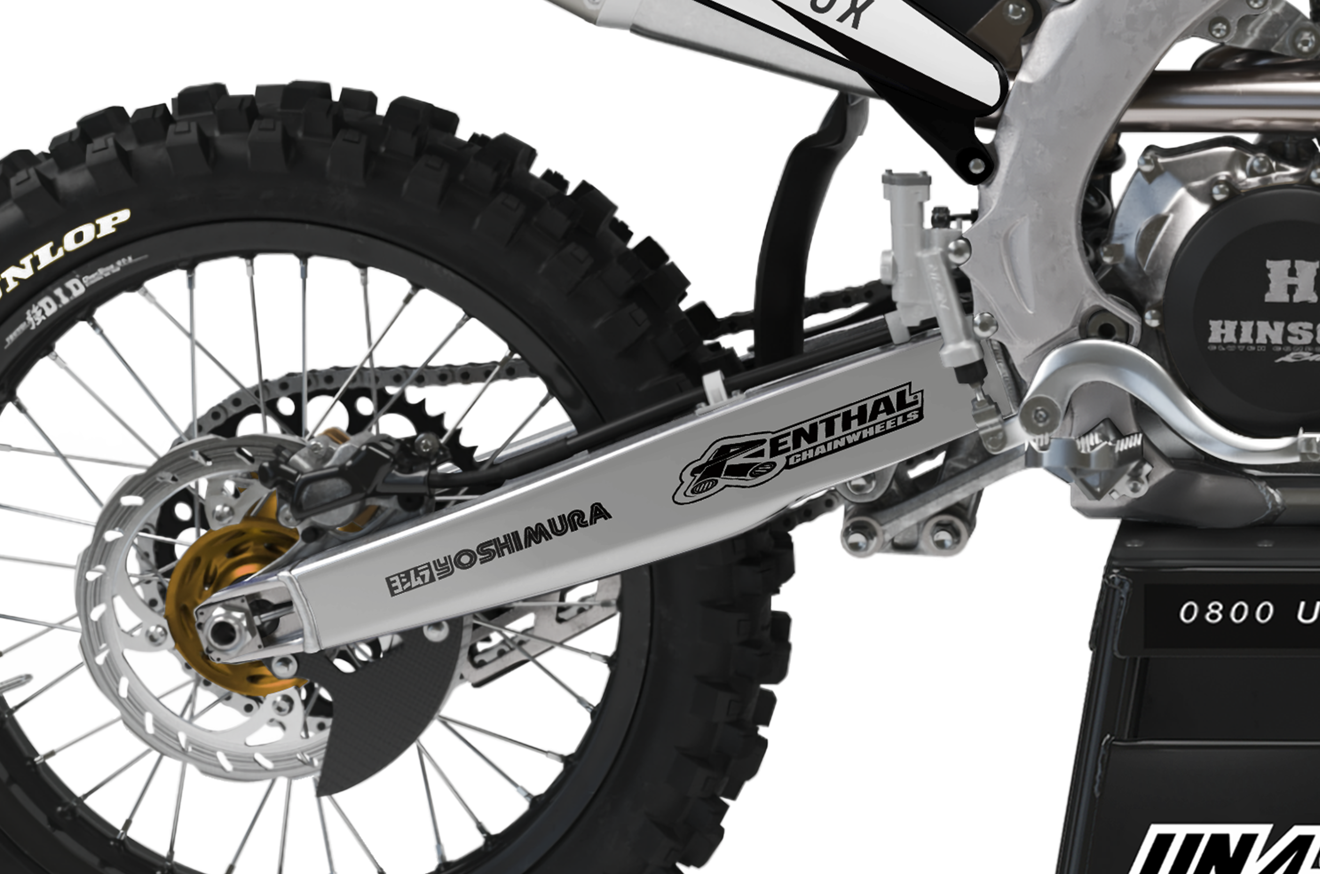 Yamaha Graphics Kit - Backspace White