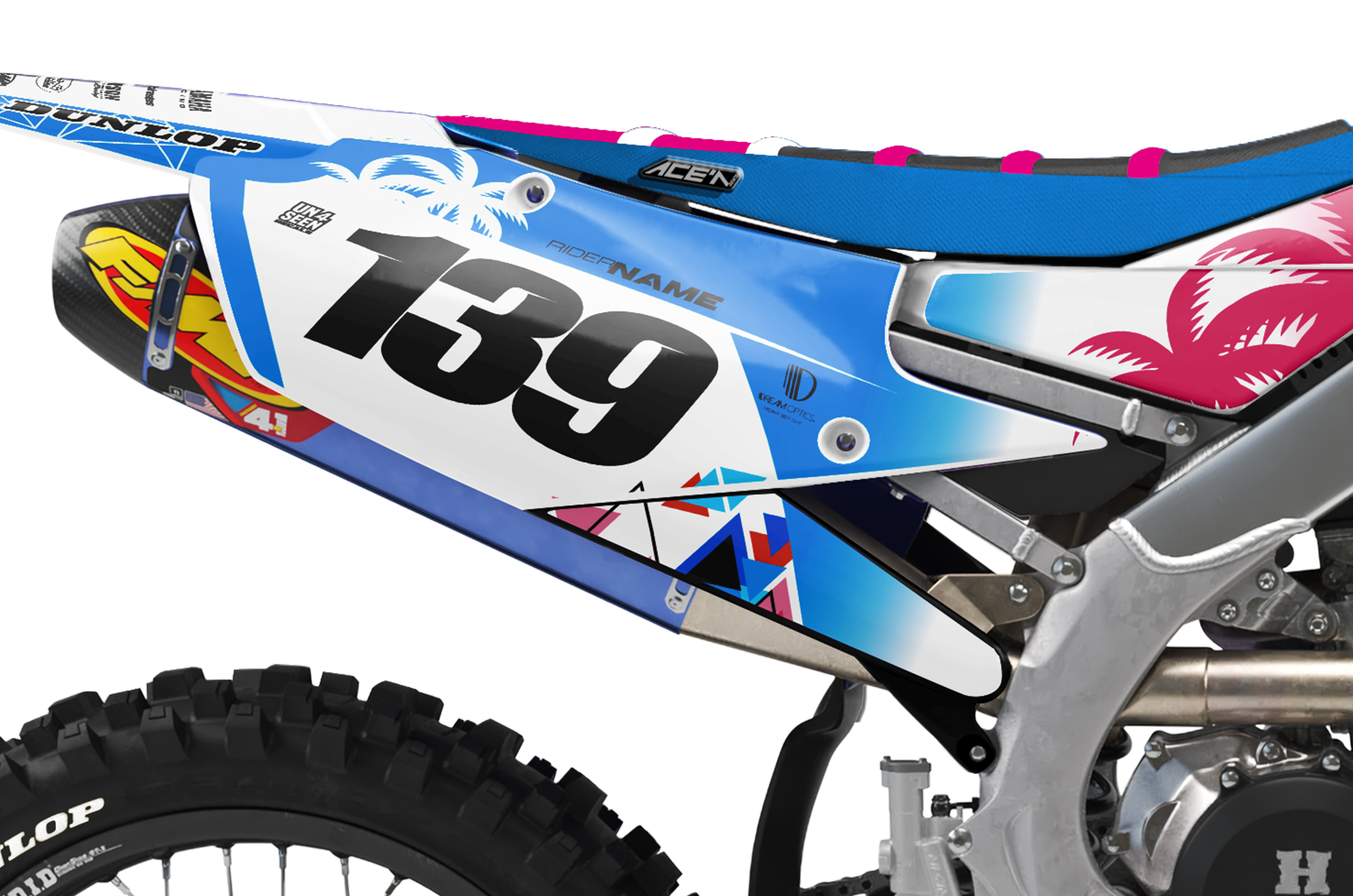 Yamaha Graphics Kit - Happy Palms