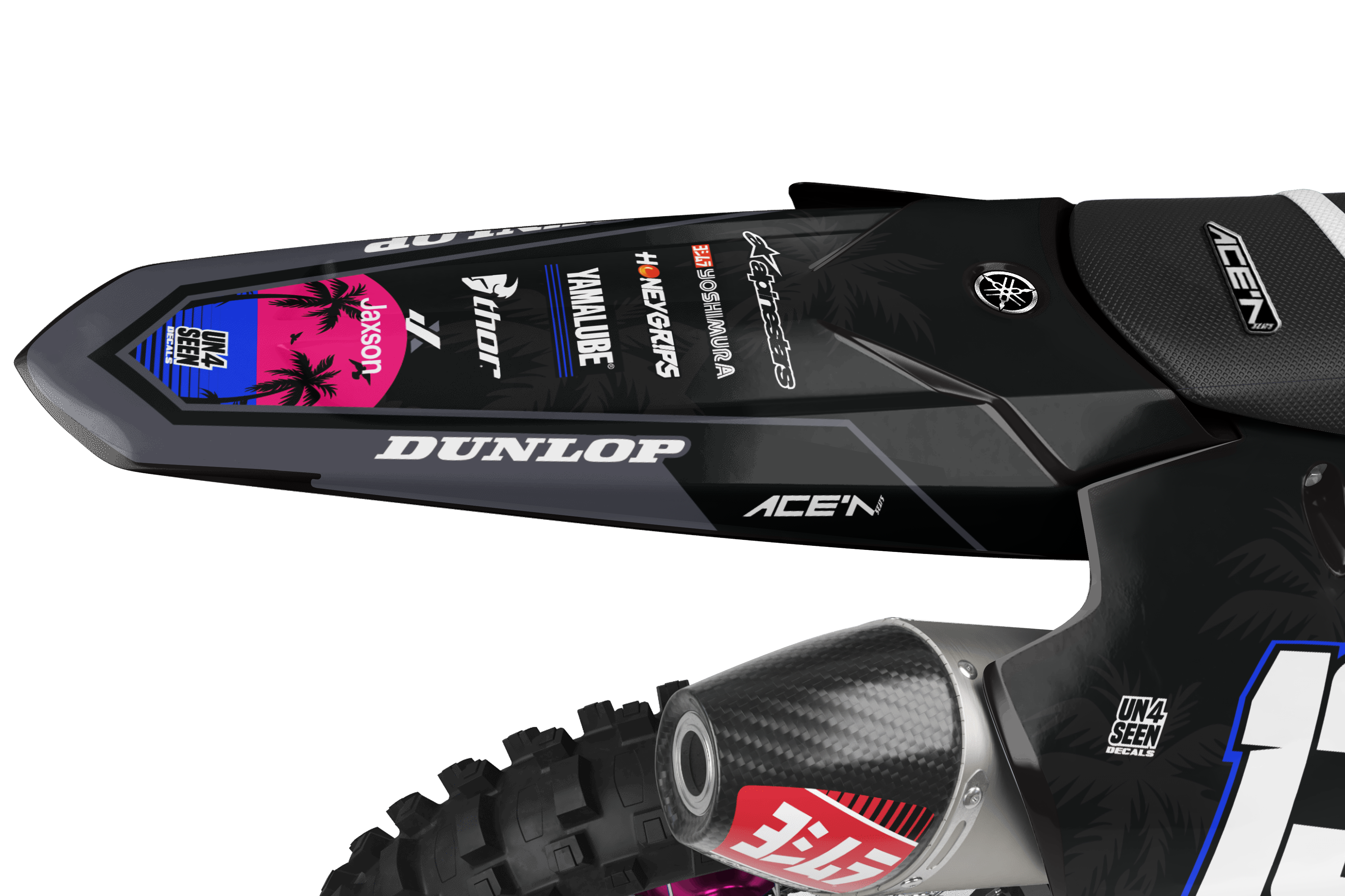 Yamaha Graphics Kit - Summer Pink