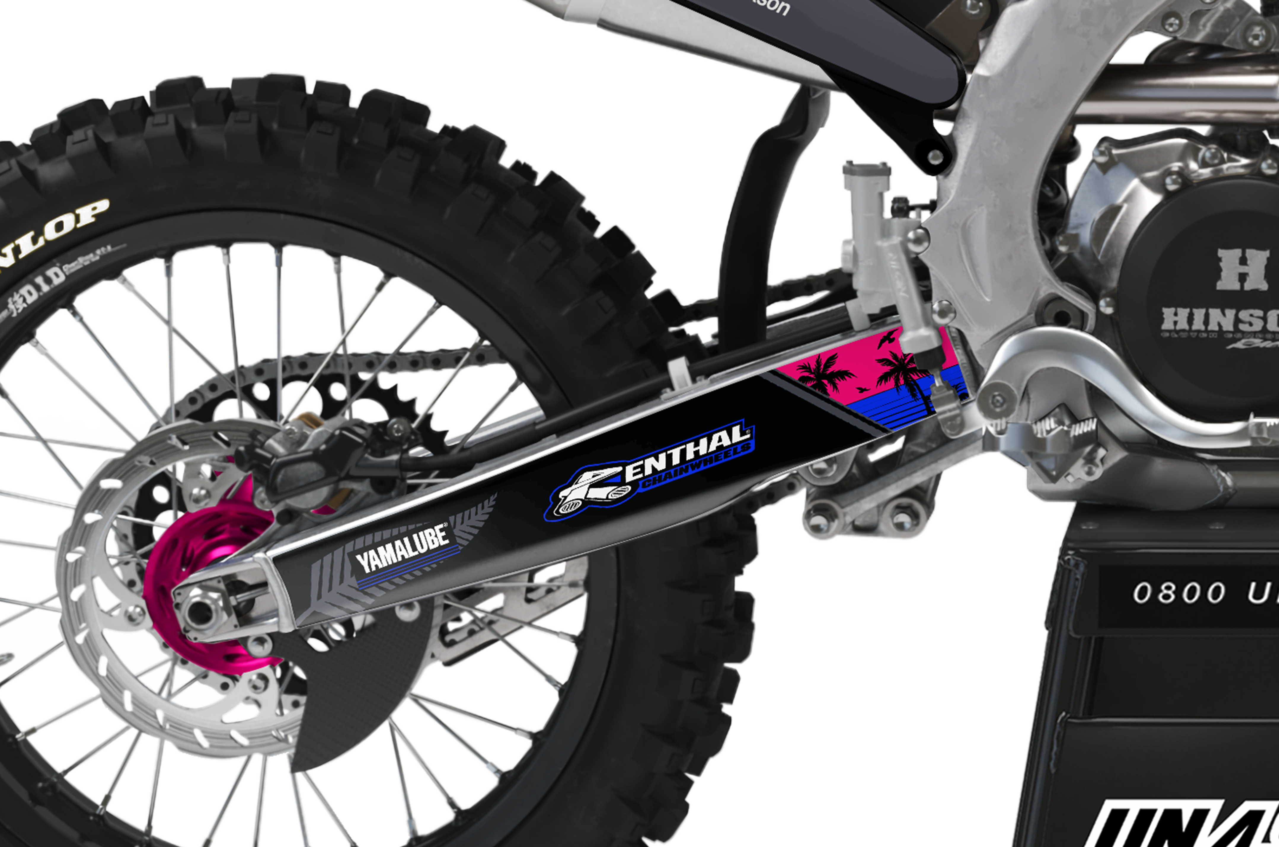 Yamaha Graphics Kit - Summer Pink