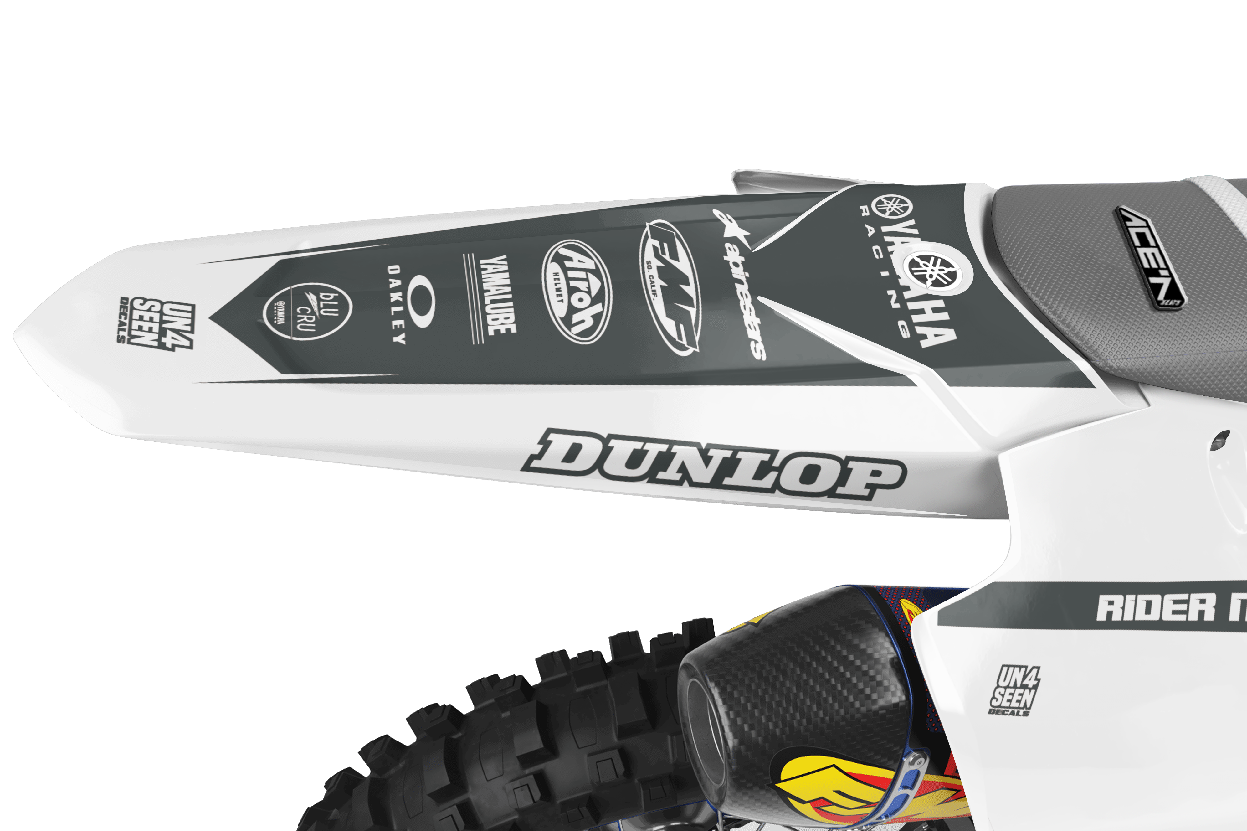Yamaha Graphics Kit - Shada White