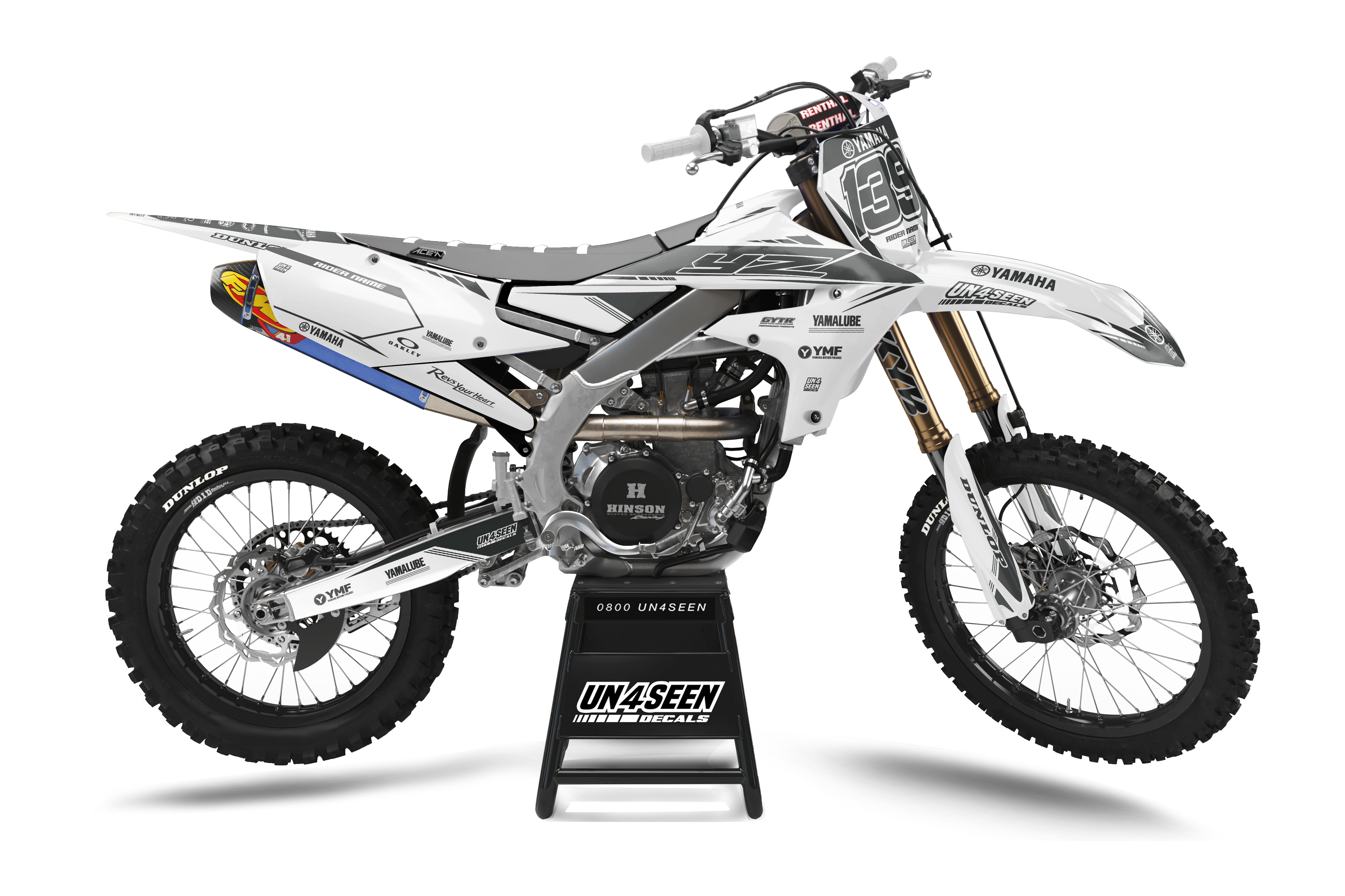 Yamaha Graphics Kit - Shada White