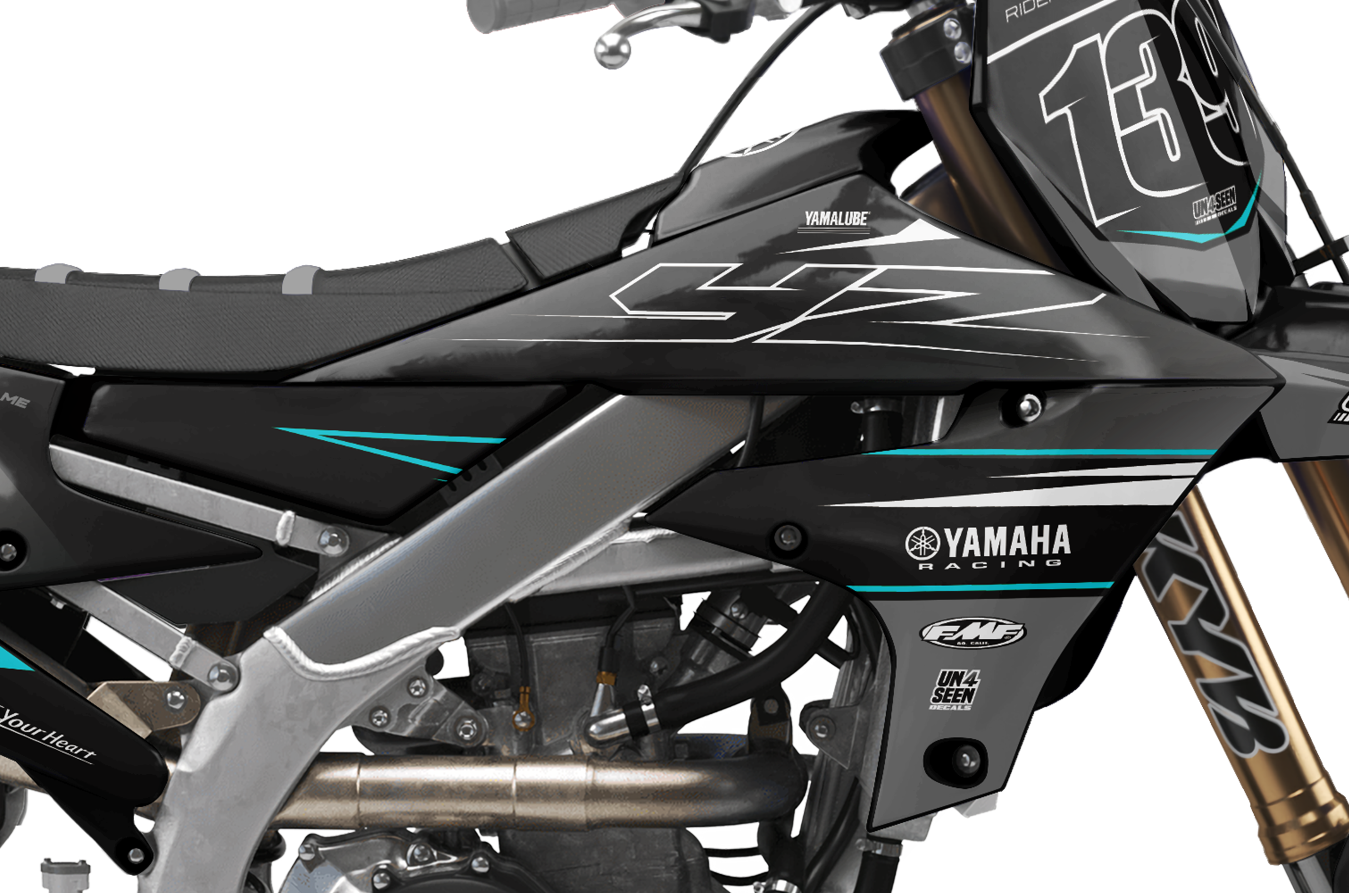 Yamaha Graphics Kit - Analog Black
