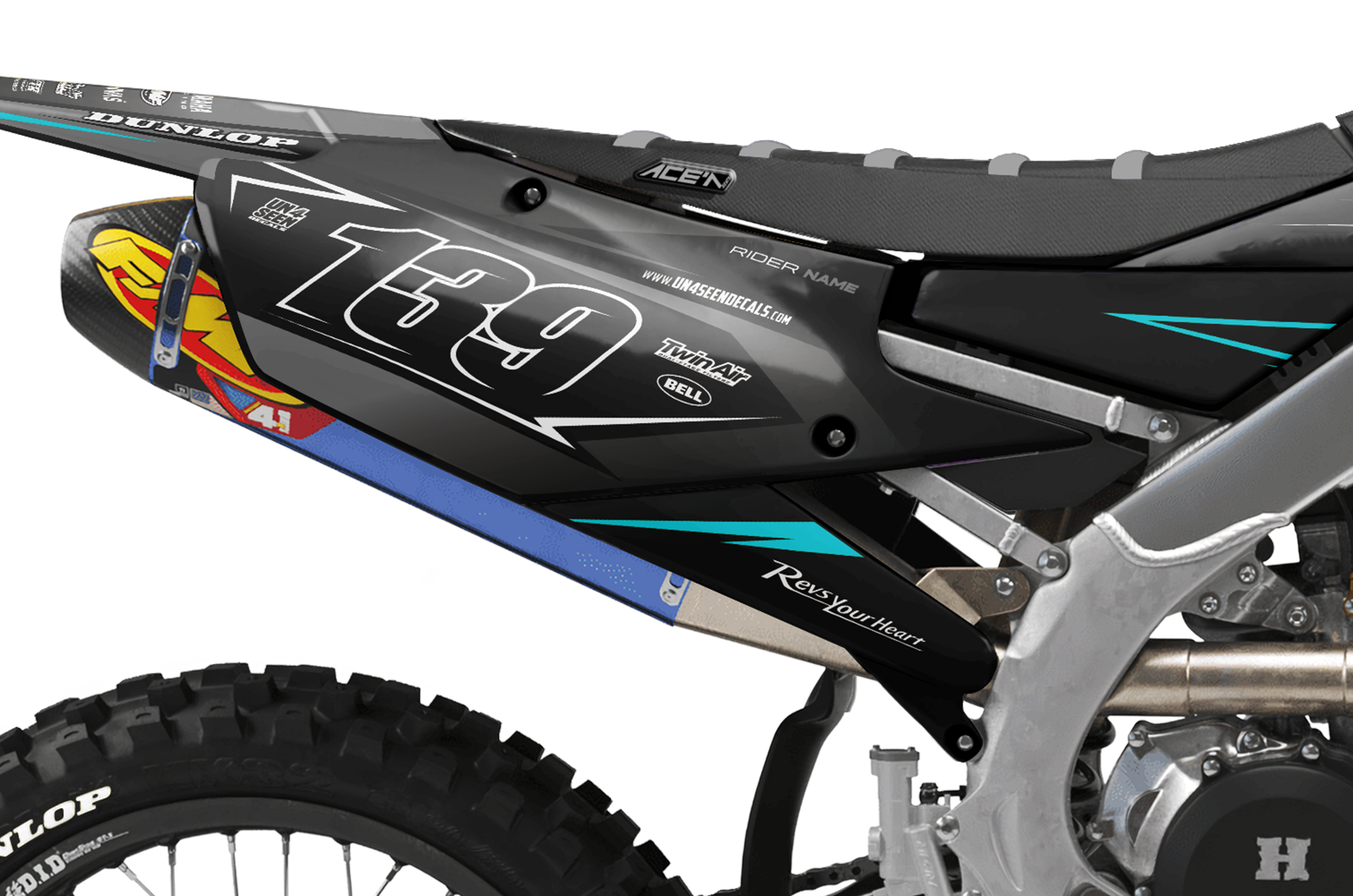 Yamaha Graphics Kit - Analog Black