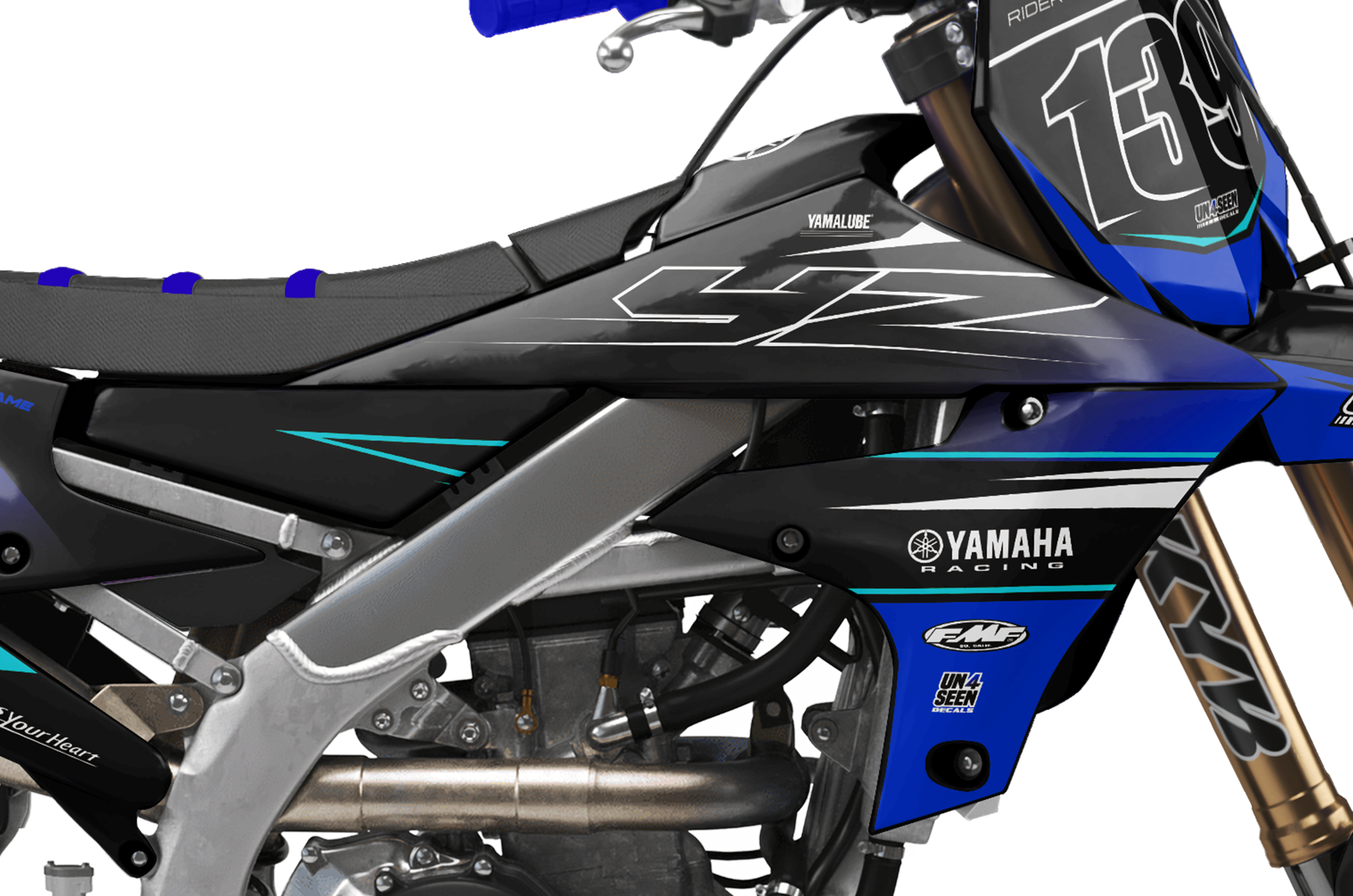 Yamaha Graphics Kit - Analog Blue