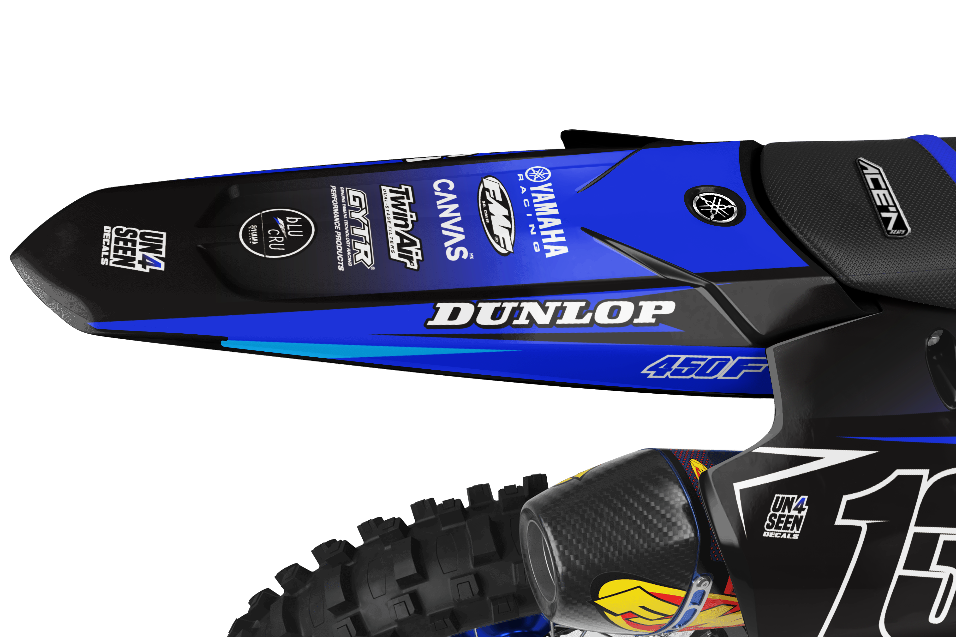 Yamaha Graphics Kit - Analog Blue