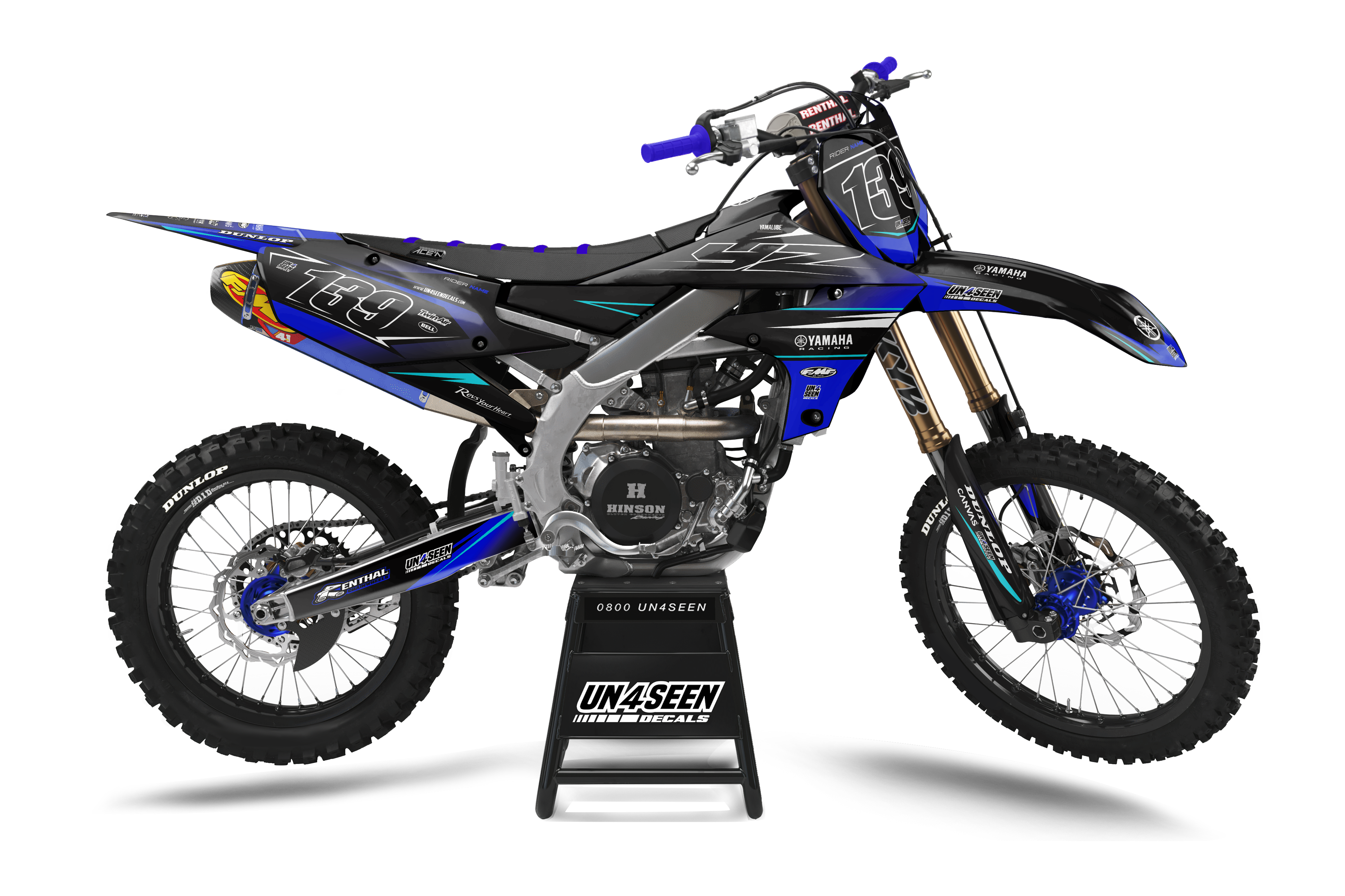 Yamaha Graphics Kit - Analog Blue