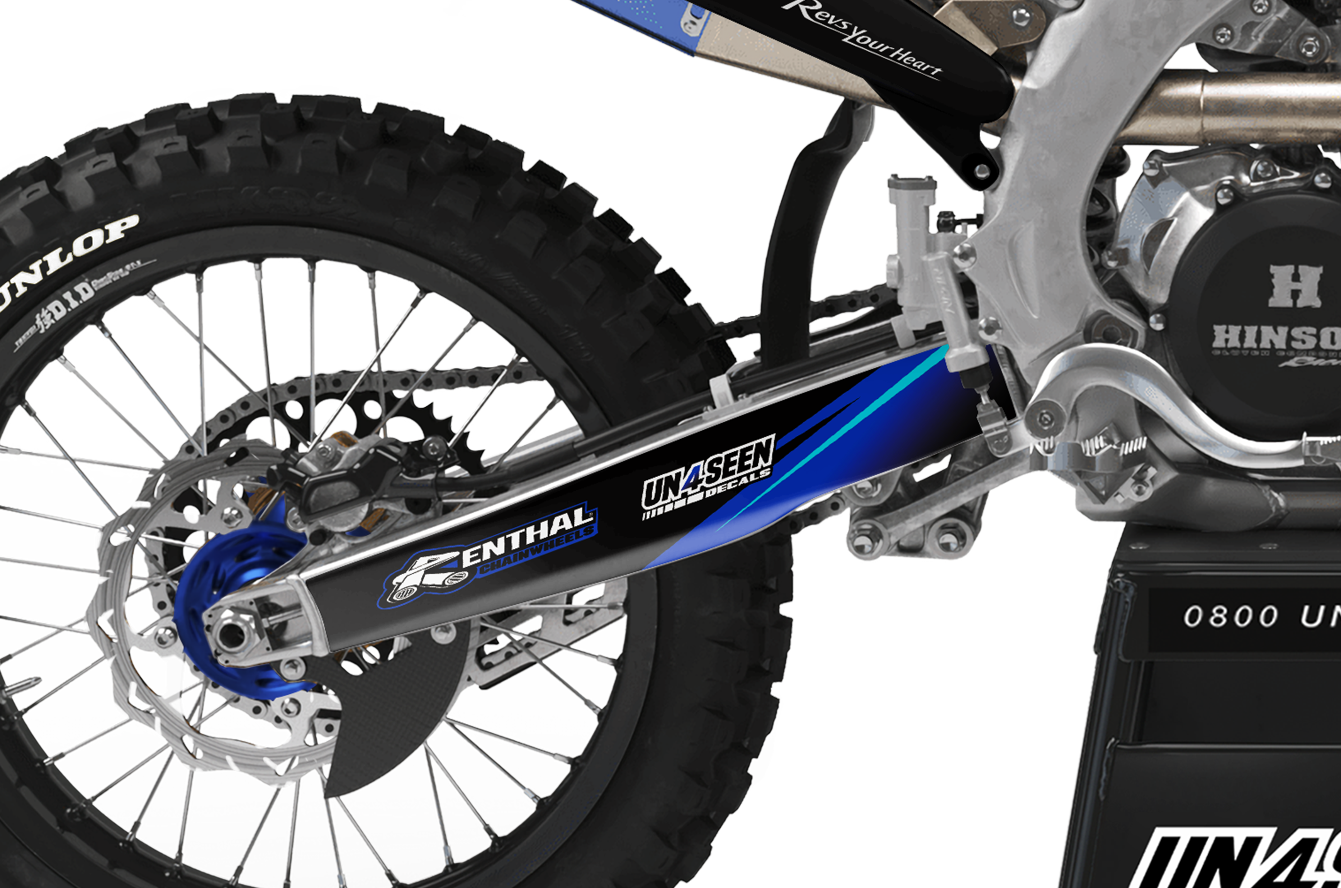 Yamaha Graphics Kit - Analog Blue