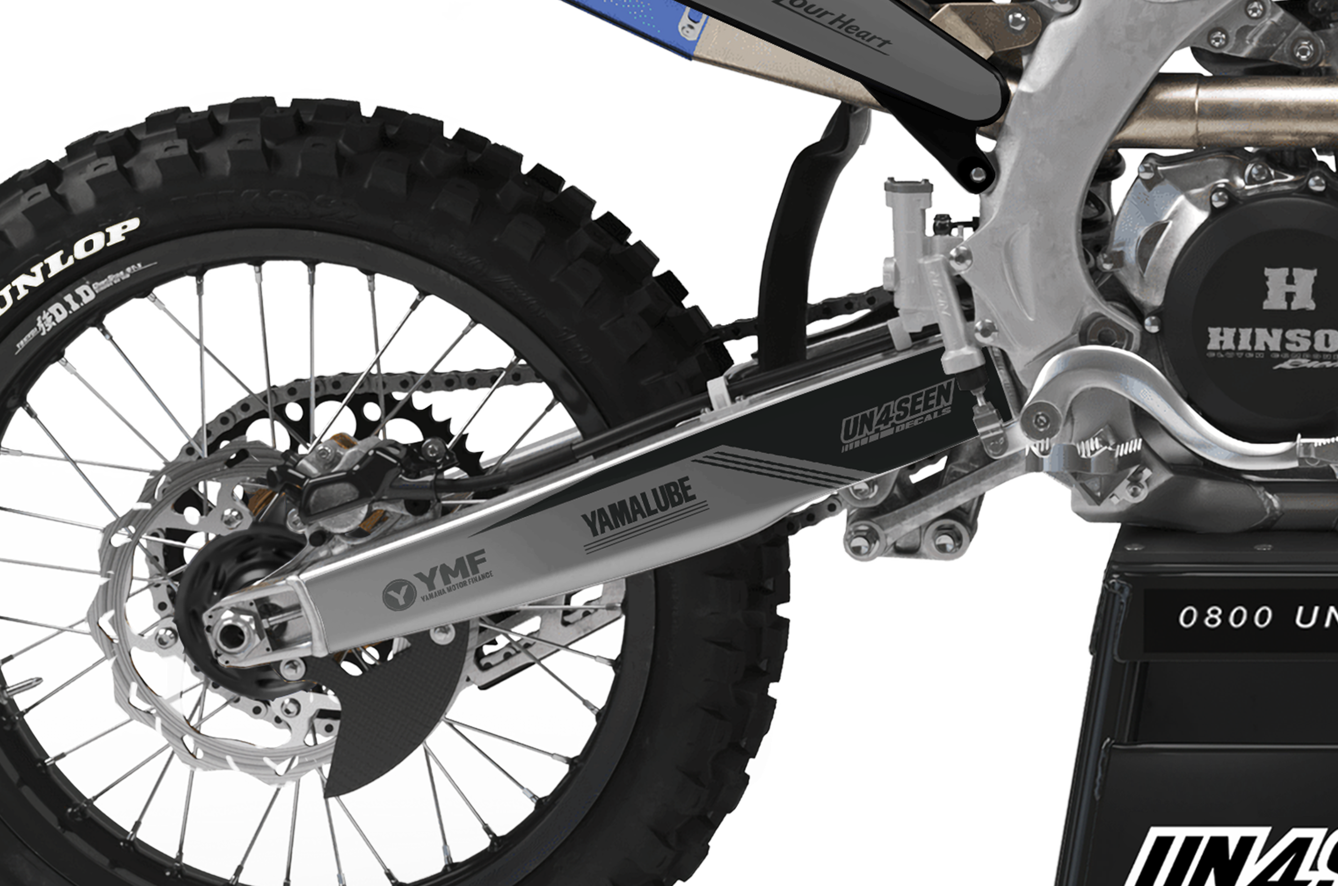 Yamaha Graphics Kit - Shada Grey